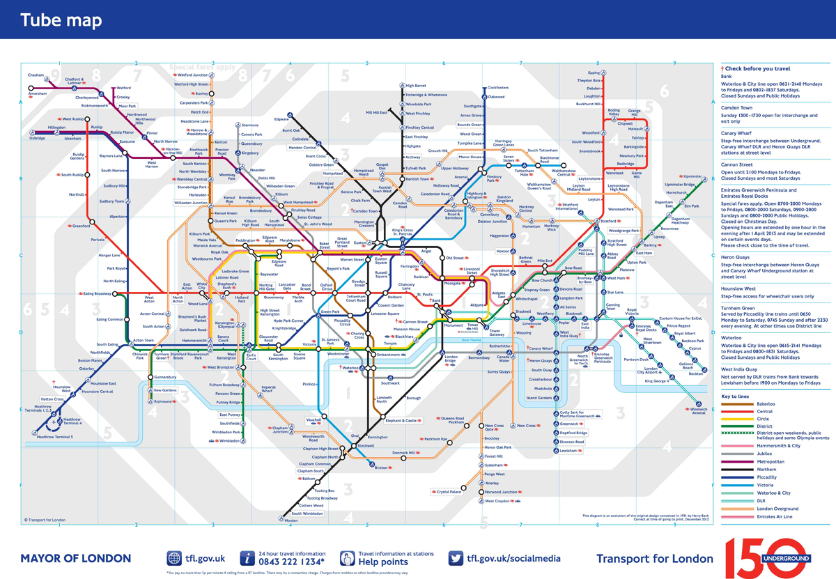 The London Underground, 150 years | METALOCUS