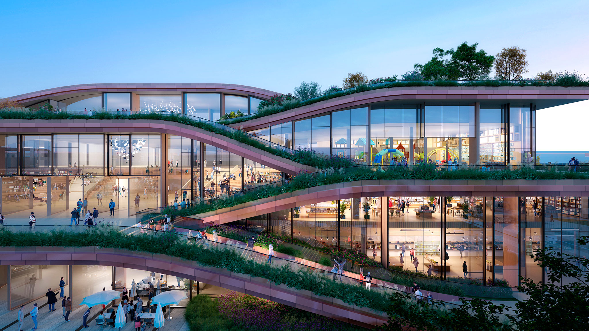 Heatherwick Studio Designs A New Community Library For Columbia METALOCUS