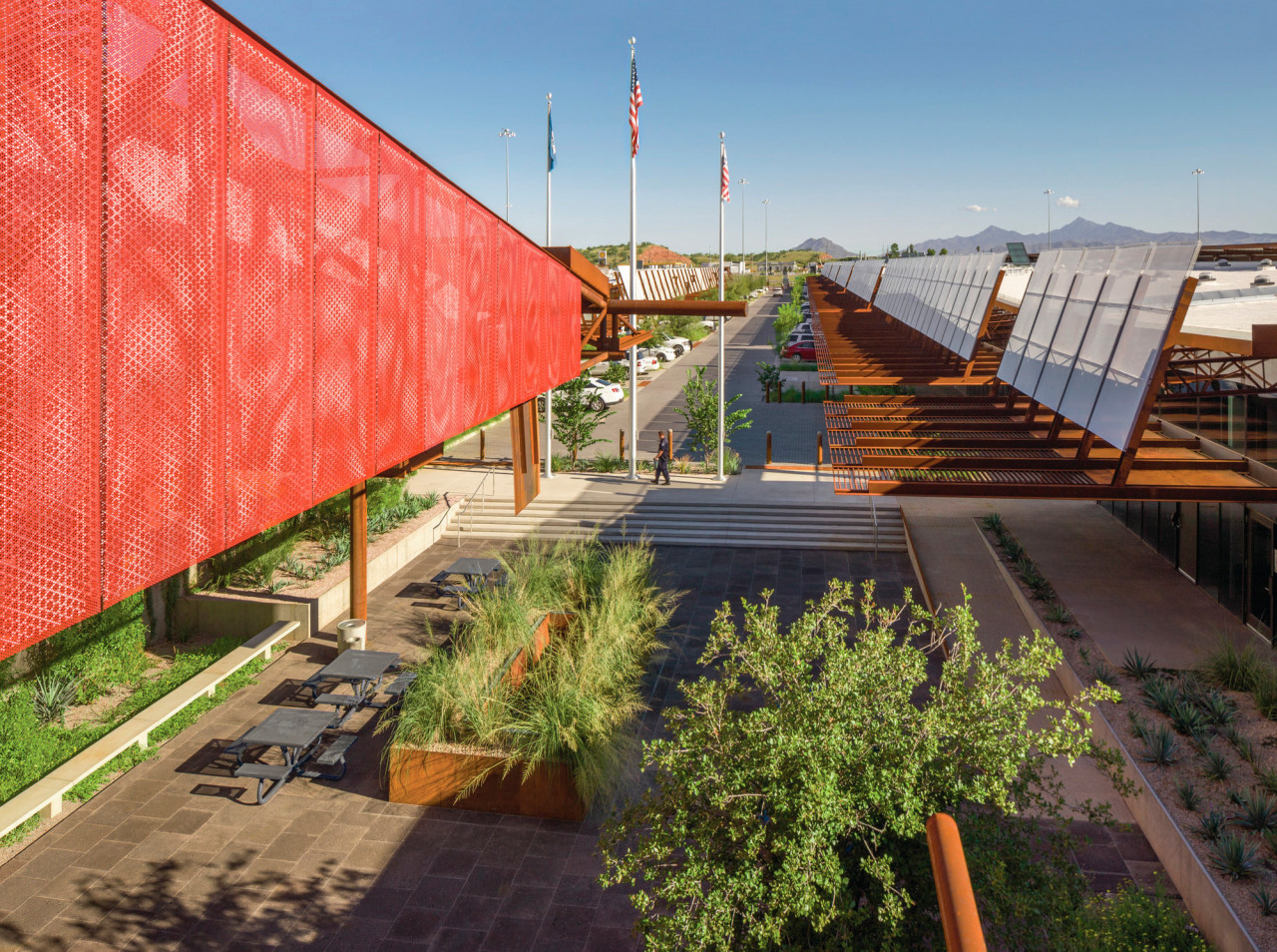 Mariposa Land Port of Entry Expansion and Modernization; Nogales, Arizona; by  Jones Studio