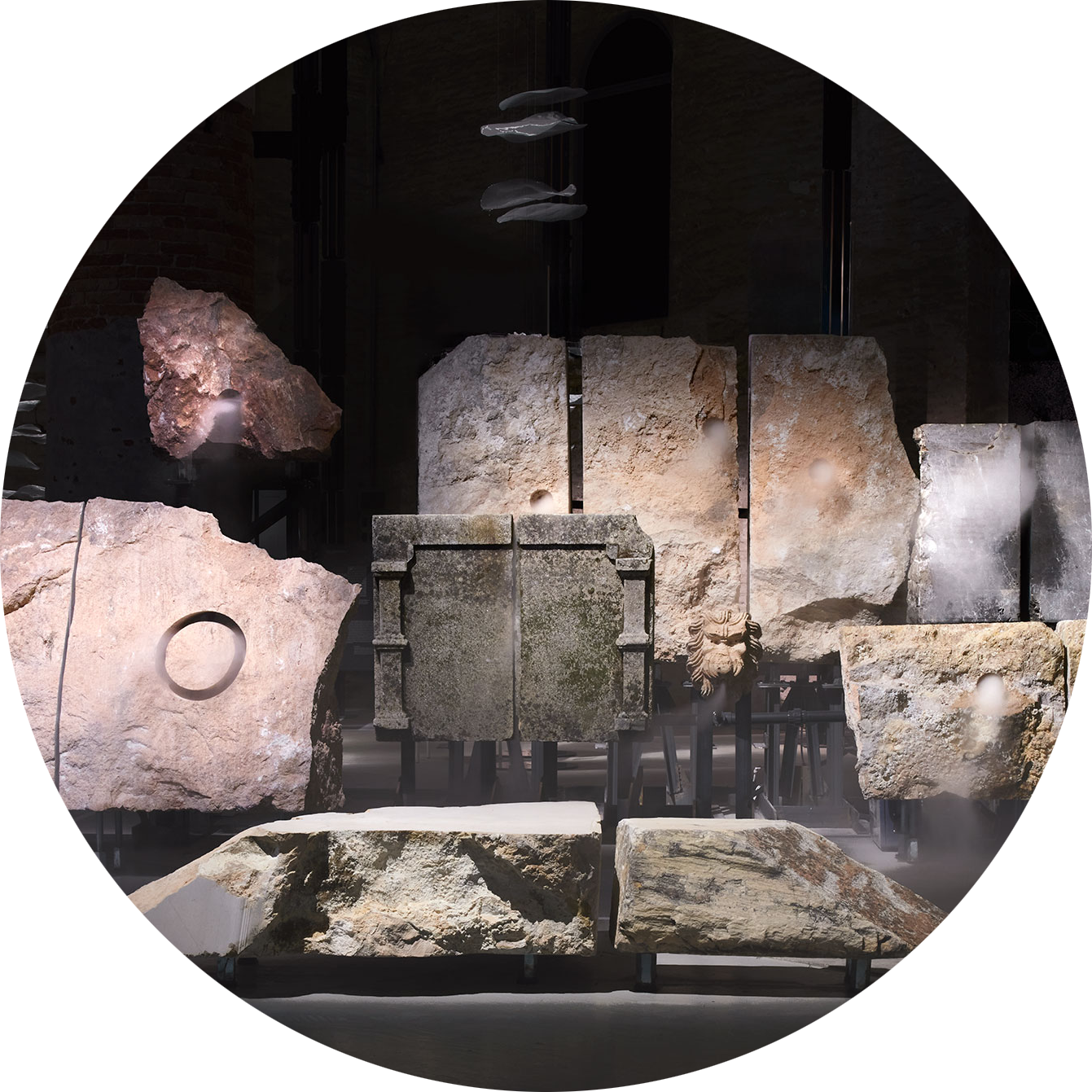 «Stonelife» en la Bienal de Venecia por Andrés Jaque / OFFPOLINN. Fotografía por by José Hevia.