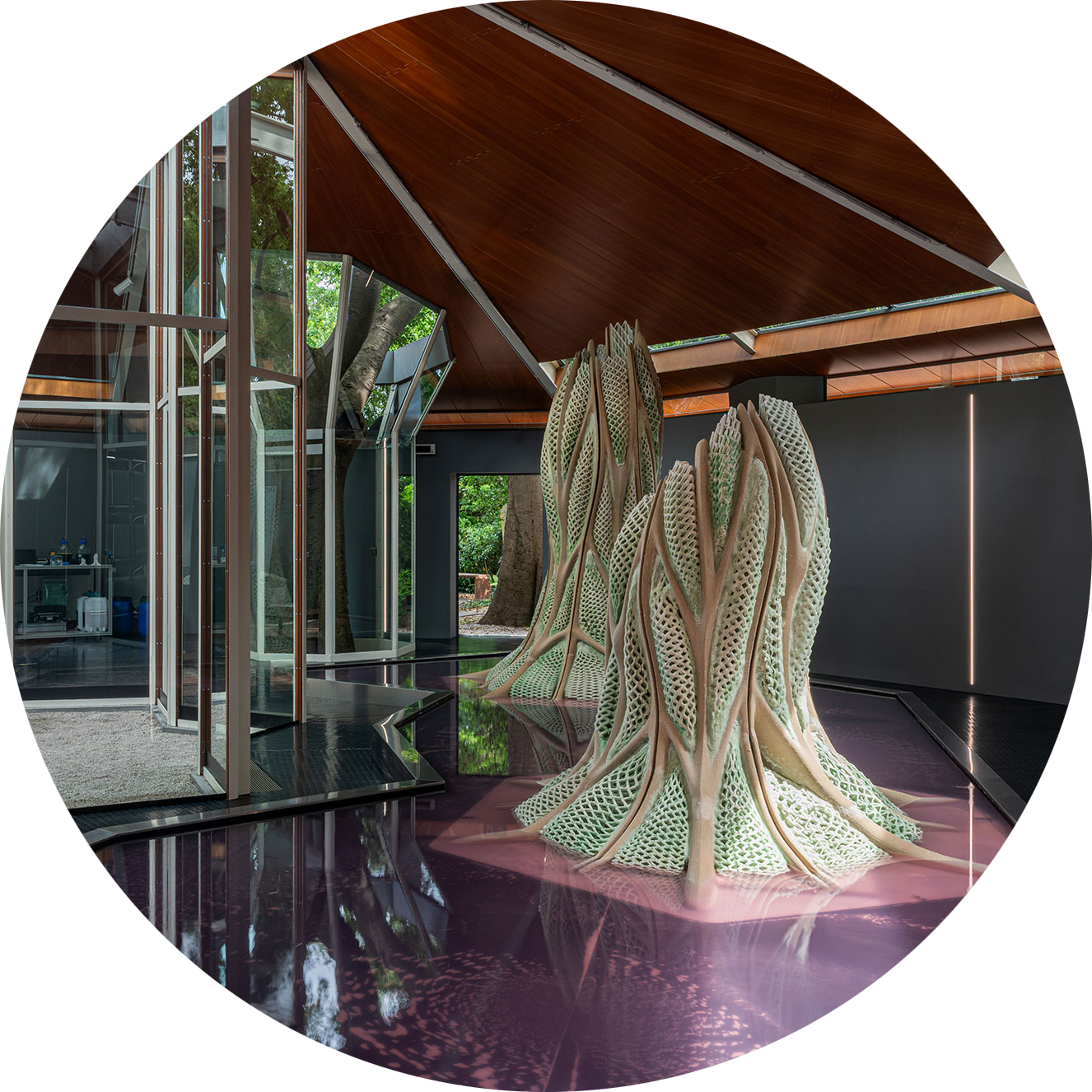 Picoplanktonics at the Canada Pavilion as part of the Biennale di Venezia by Living Room Collective. Photograph by Living Room Collective.