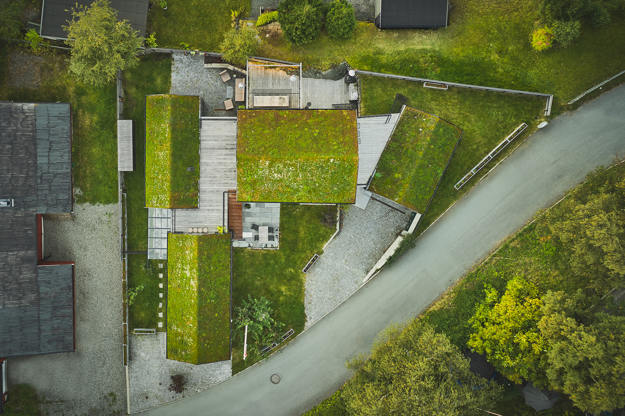 Kystadaasen House by Agraff Arkitektur. Photograph by Kristoffer Wittrup.
