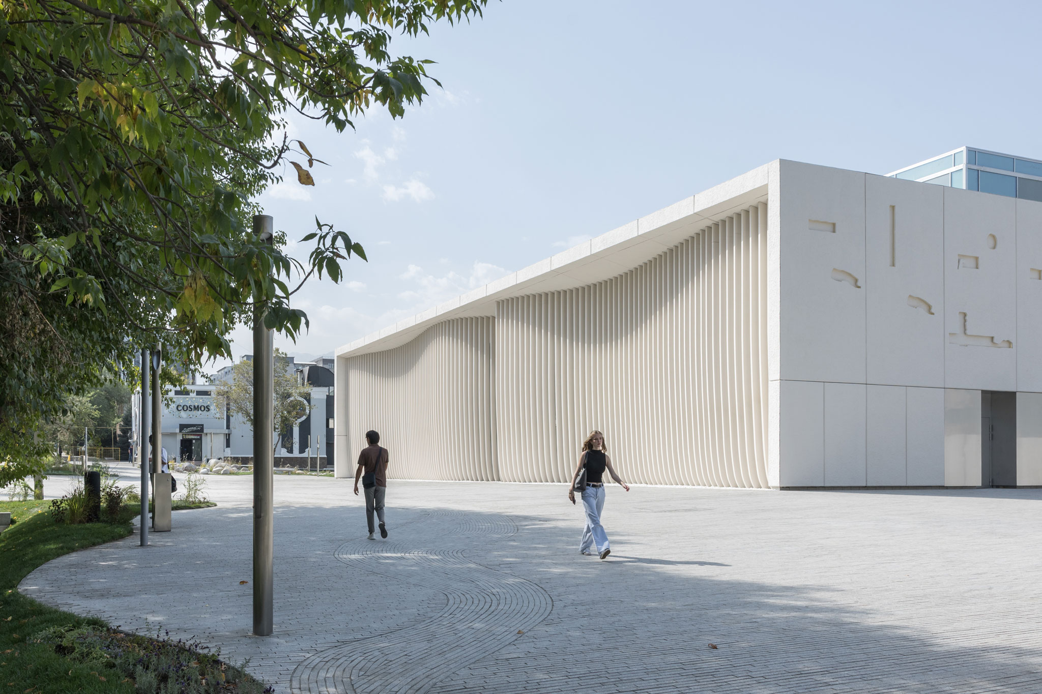 Tselinny Center of Contemporary Culture by Asif Khan. Photograph by Laurian Ghinitoiu.