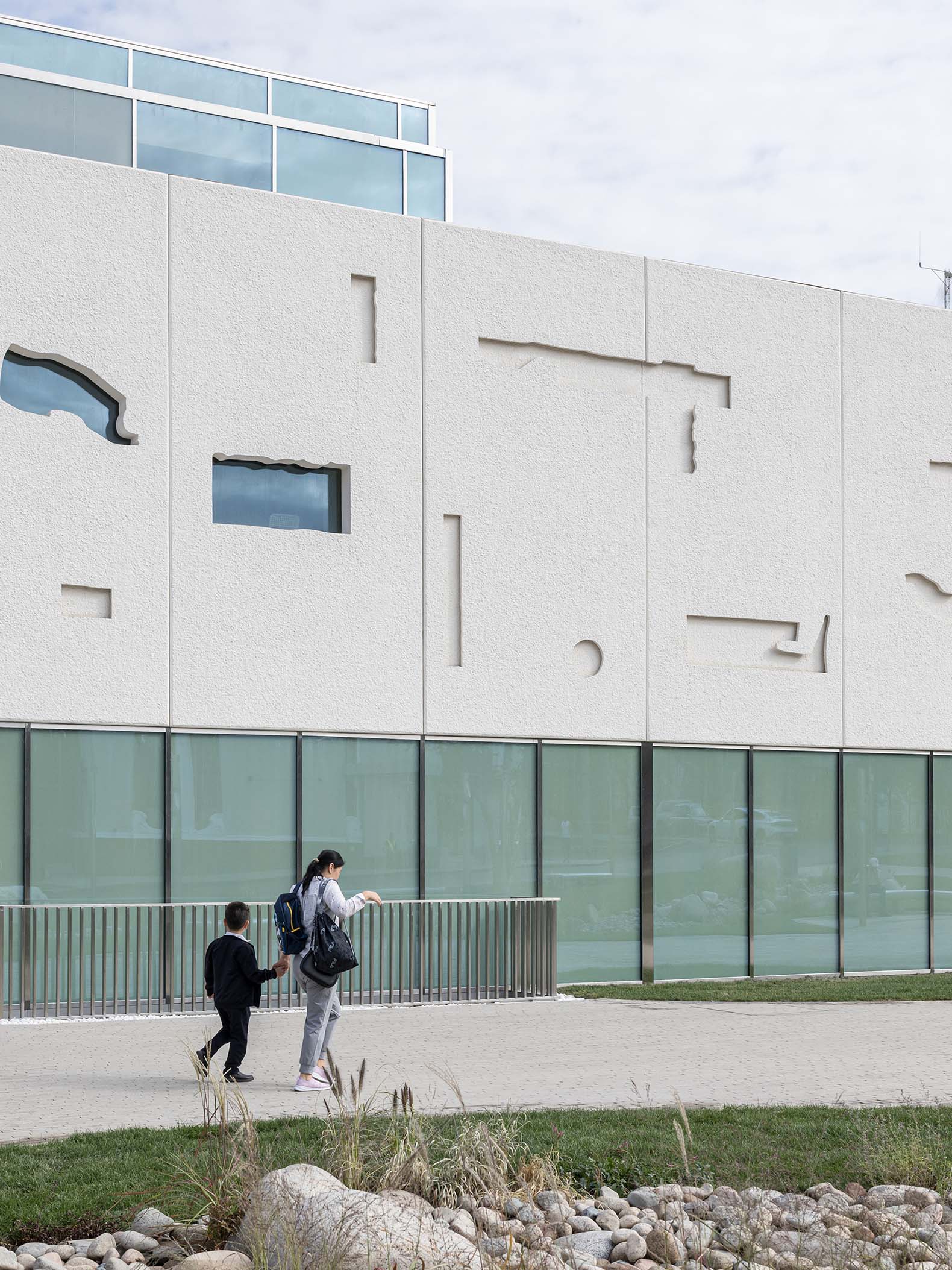 Tselinny Center of Contemporary Culture by Asif Khan. Photograph by Laurian Ghinitoiu.