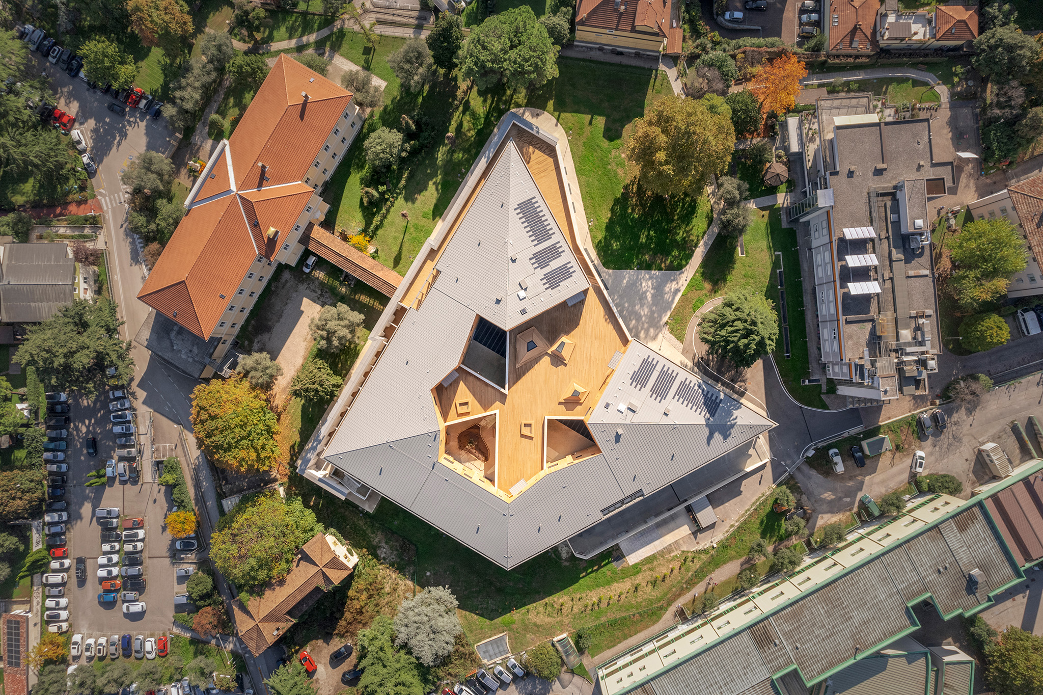 Residential Care Community “The Welcoming Citadel” by Cino Zucchi Architetti. Photograph by Davide Galli.