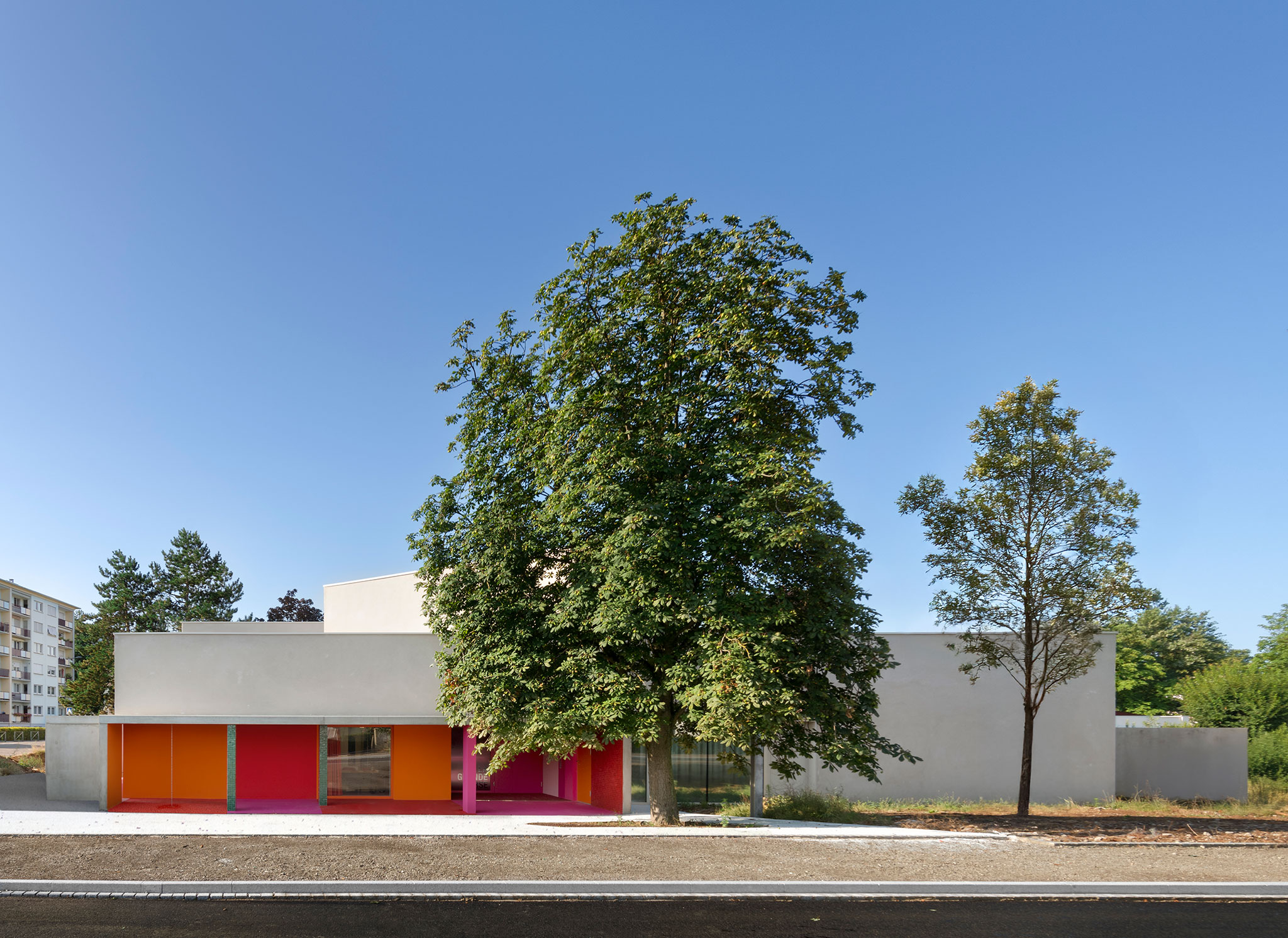 Multi-childcare crèche by Dominique Coulon & Associés. Photograph by Eugeni Pons.