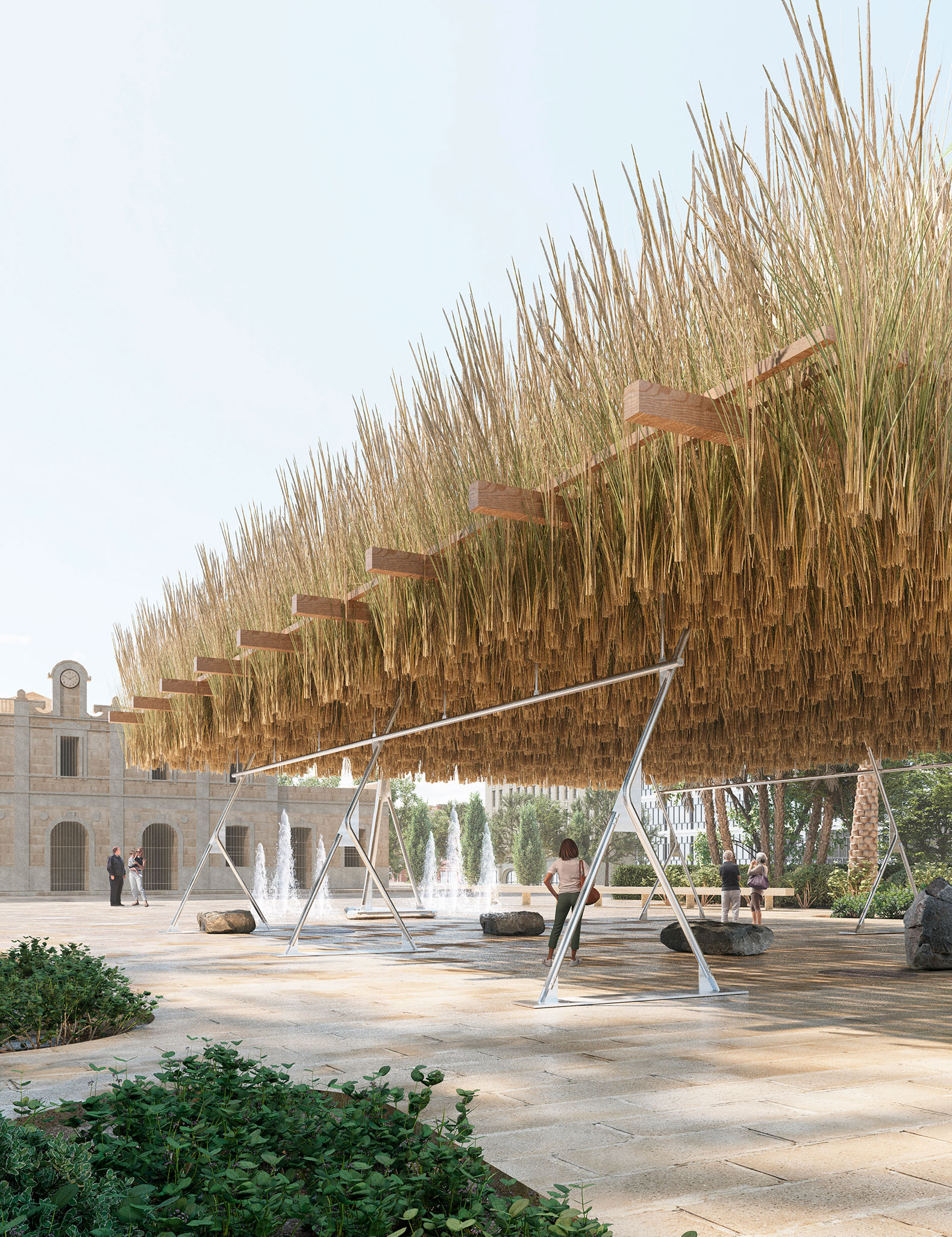 ESPARTAL, winning project for Casa Mediterráneo (Alicante) by ELE Arkitektura, GA Estudio, Florencia Galecio and Juan Gubbins.