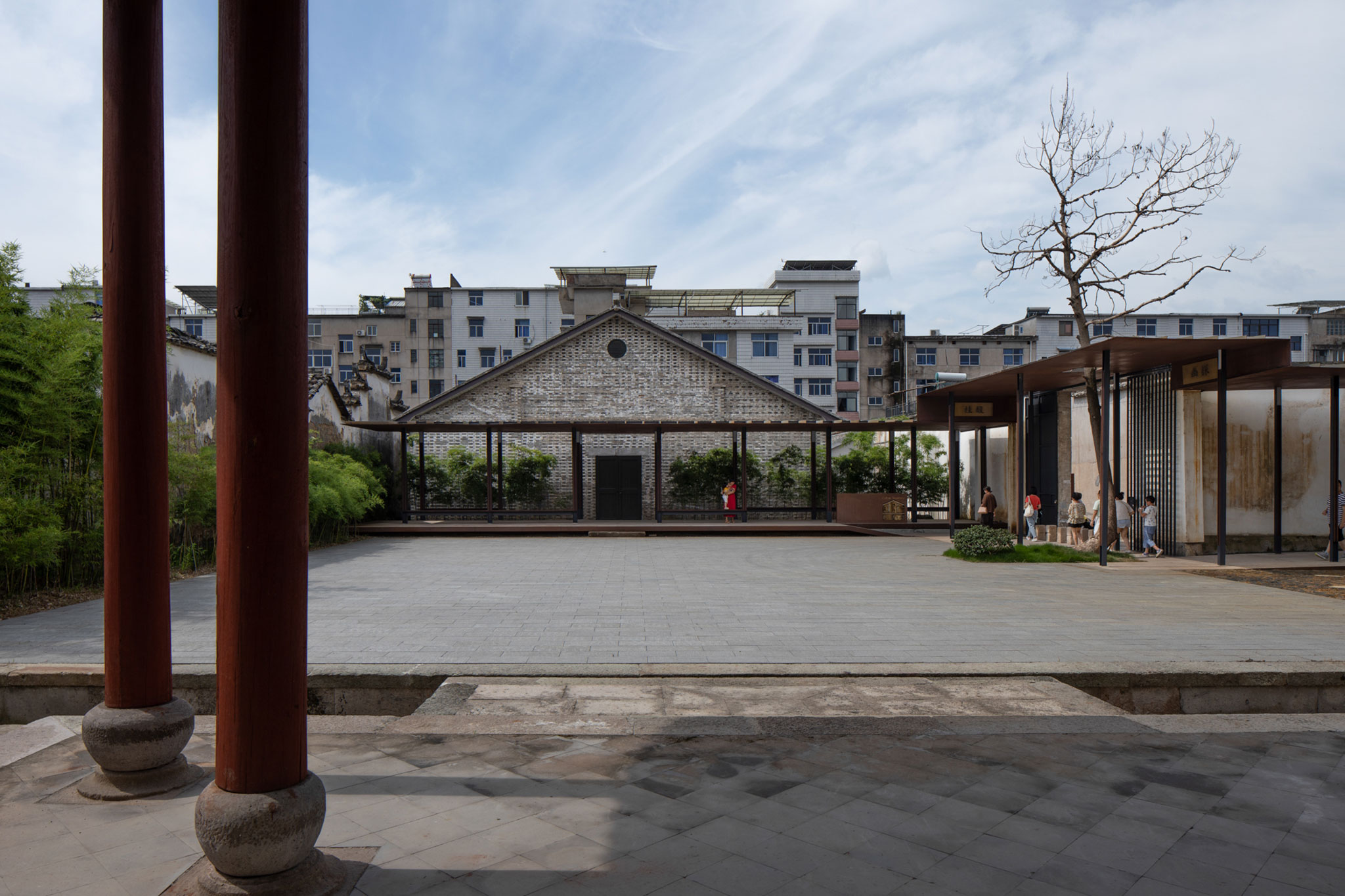 Neighborhood Songyang Three-Temple Cultural Communication Center by Jiakun Architects. Photograph by Arch-Exist.