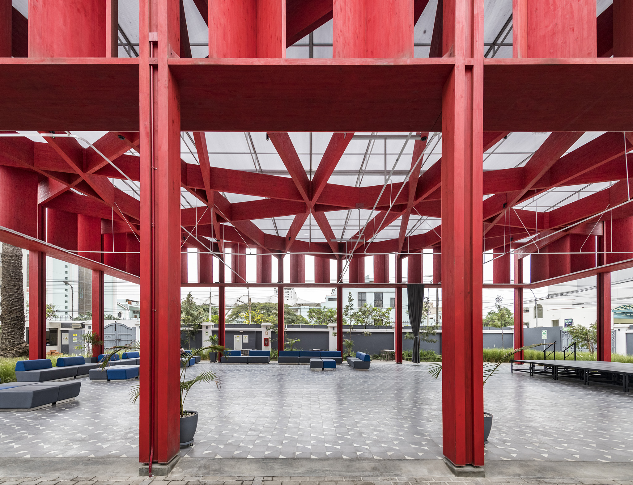 «Espacio Libertad», Alianza Francesa de Miraflores por K+M. Fotografía por Renzo Rebagliati.
