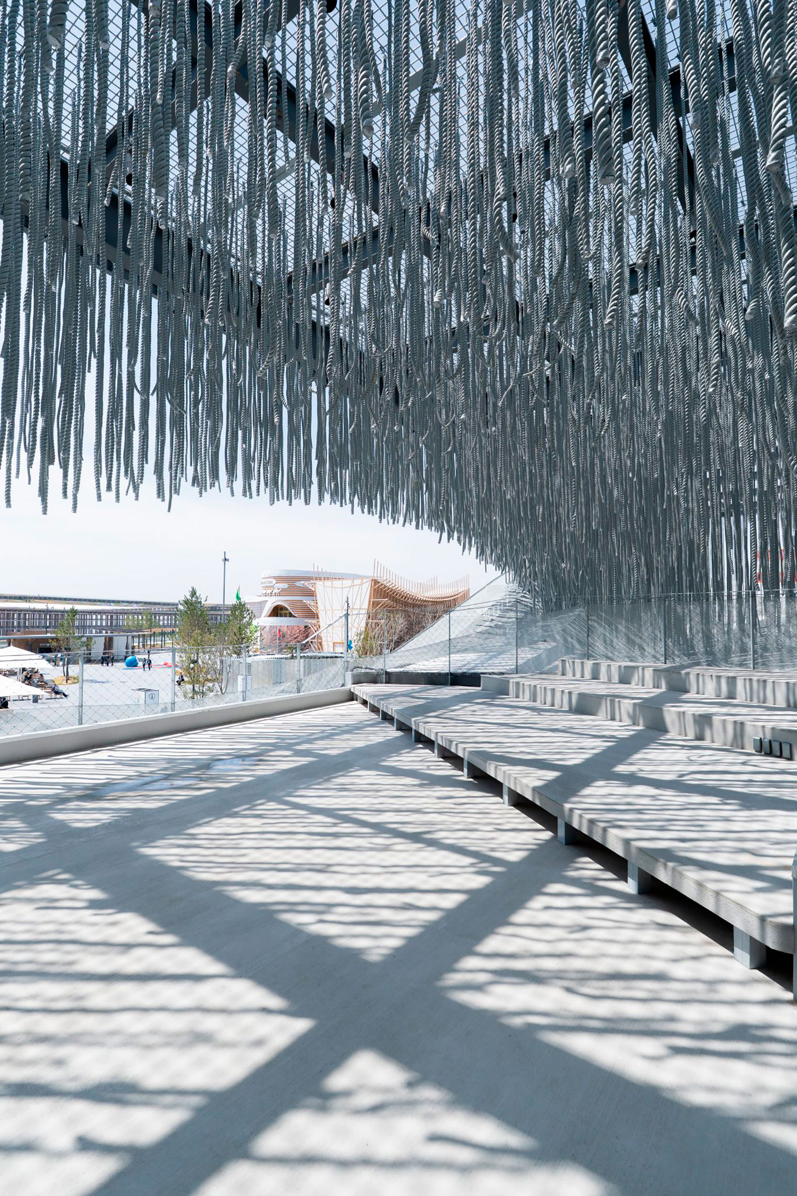 Pabellón de Portugal en la Expo Osaka 2025 por Kengo Kuma. Fotografía cortesía por Kengo Kuma. 