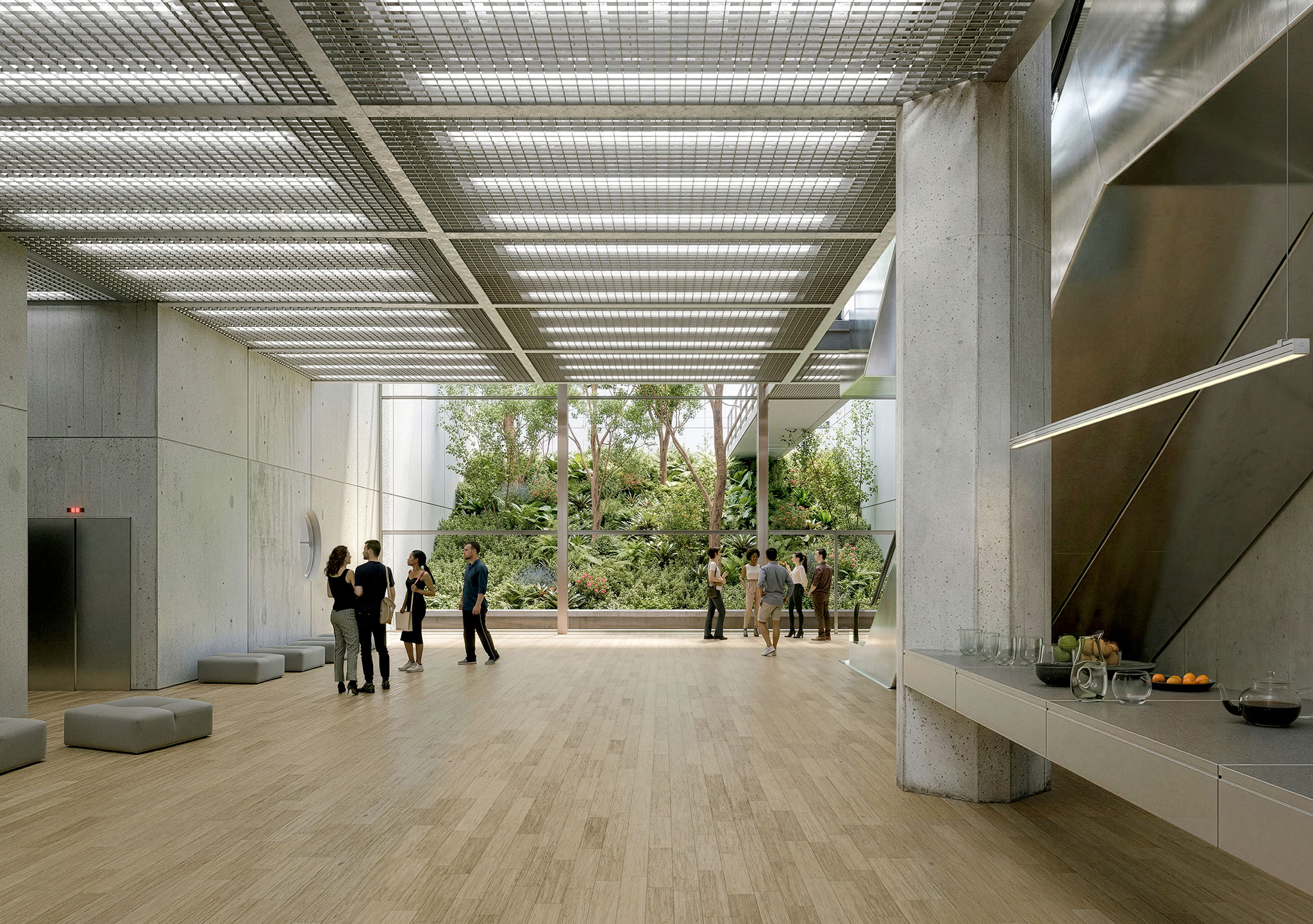 Visualización. Itaú Cultural por Libeskindllovet Arquitetos + Ben-Avid Studio. Imagen por Libeskindllovet Arquitetos.