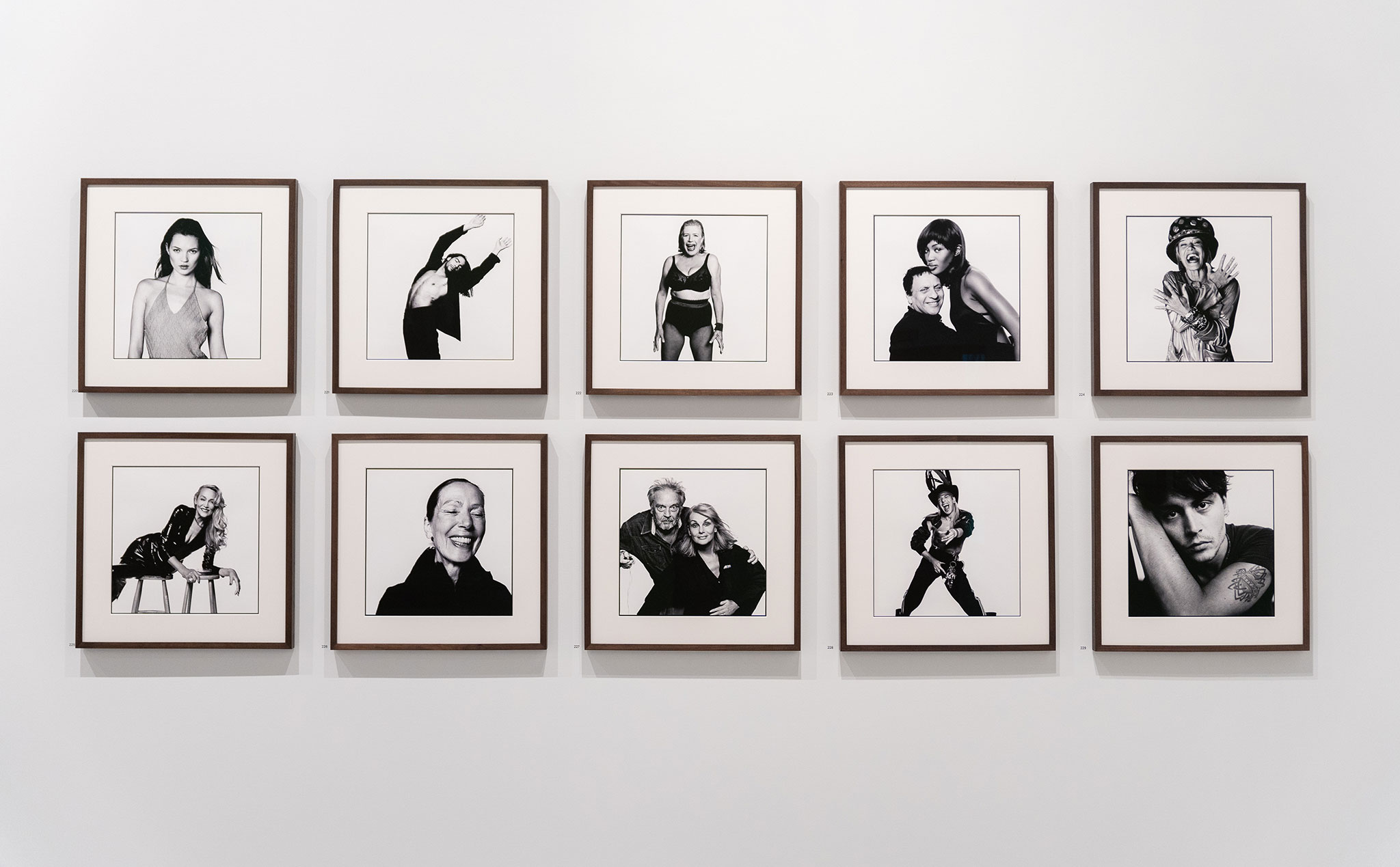 View of the David Bailey's Changing Fashion exhibition. Courtesy of the MOP Foundation.