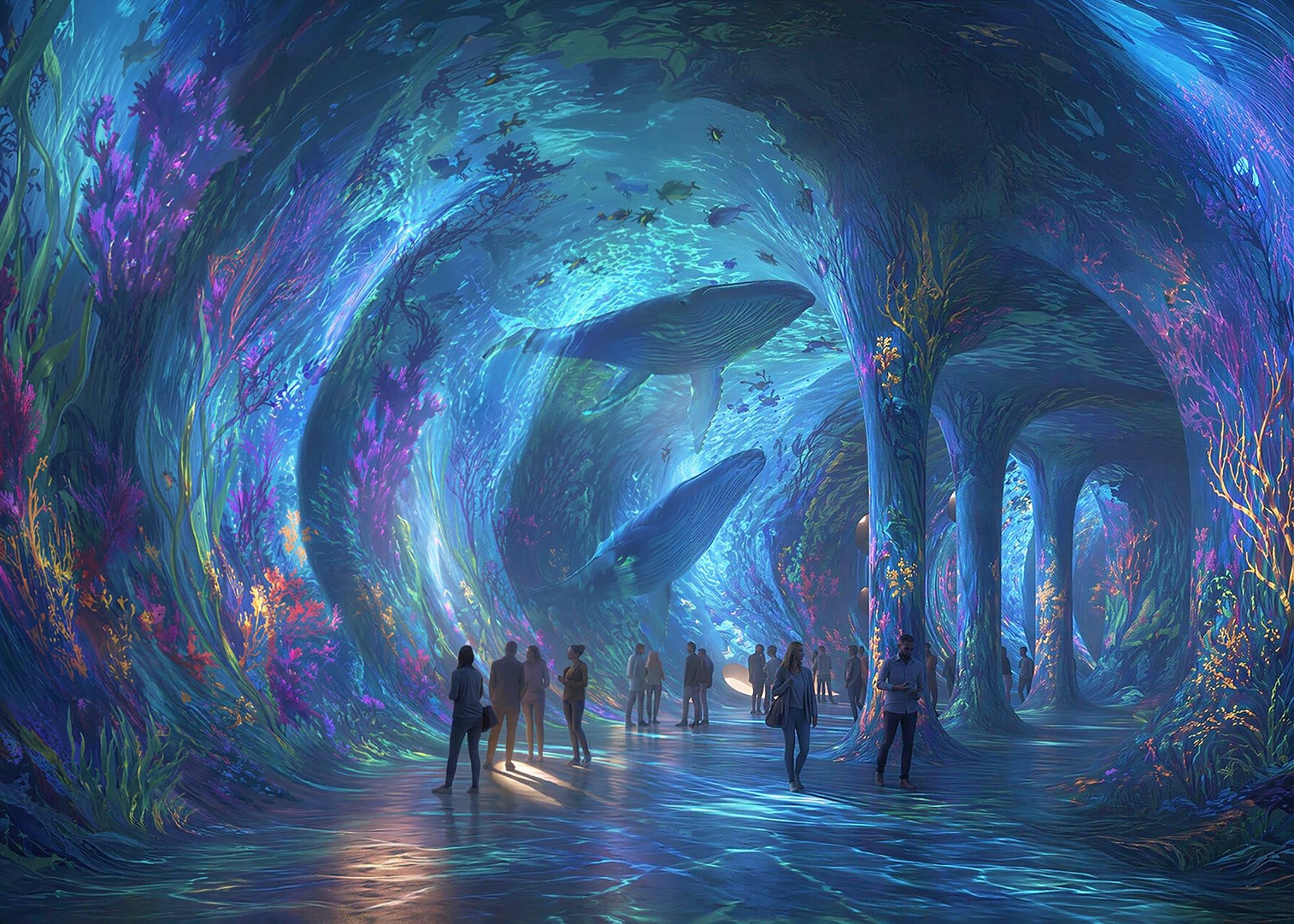 Rendering. "Shift Embassy" by MVRDV