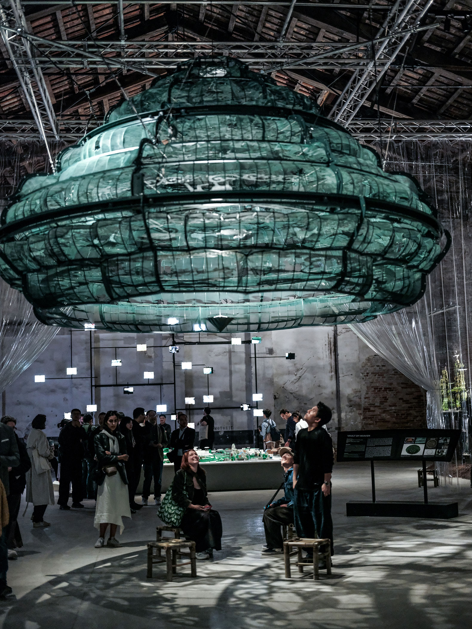 CO-EXIST. China Pavilion at the Biennale di Venezia by Ma Yansong. Photograph by Demone.