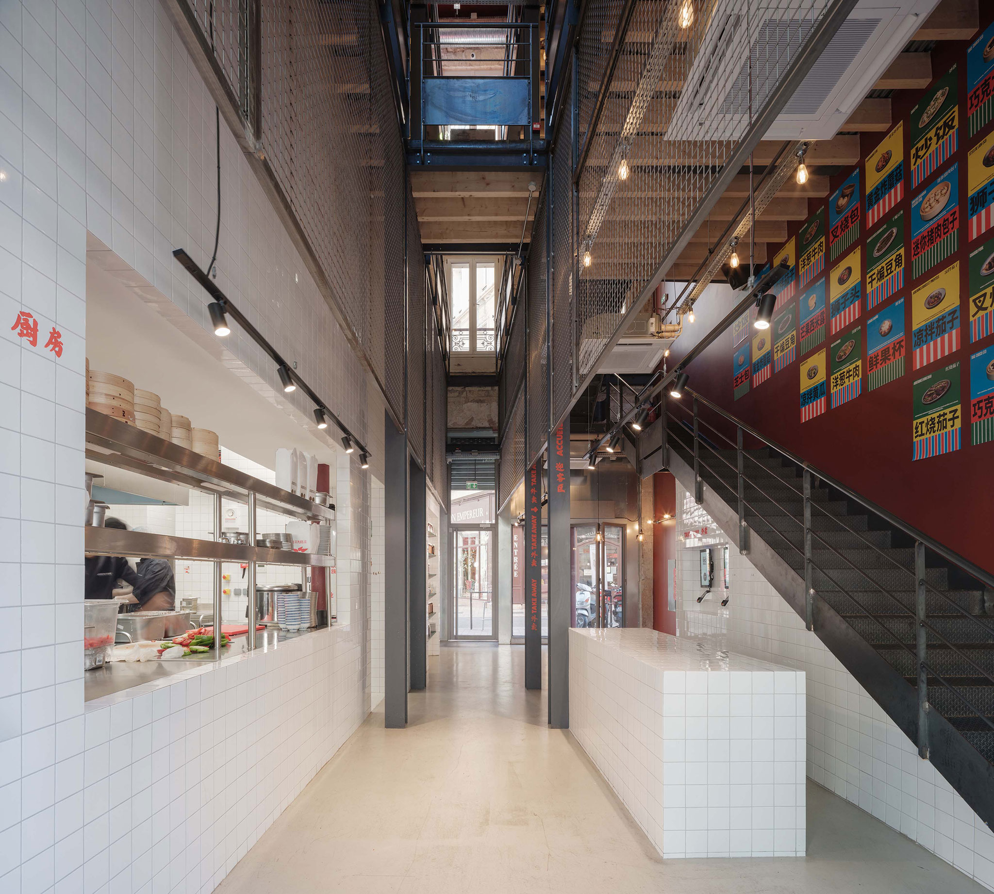 The Alleyway, Gros Bao Marseille by Neri&Hu. Photograph by Pedro Pegenaute.