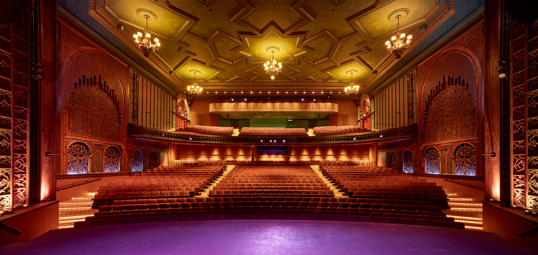 960-seat Soho Theatre Walthamstow by Pilbrow & Partners. Photograph by David Levene.
