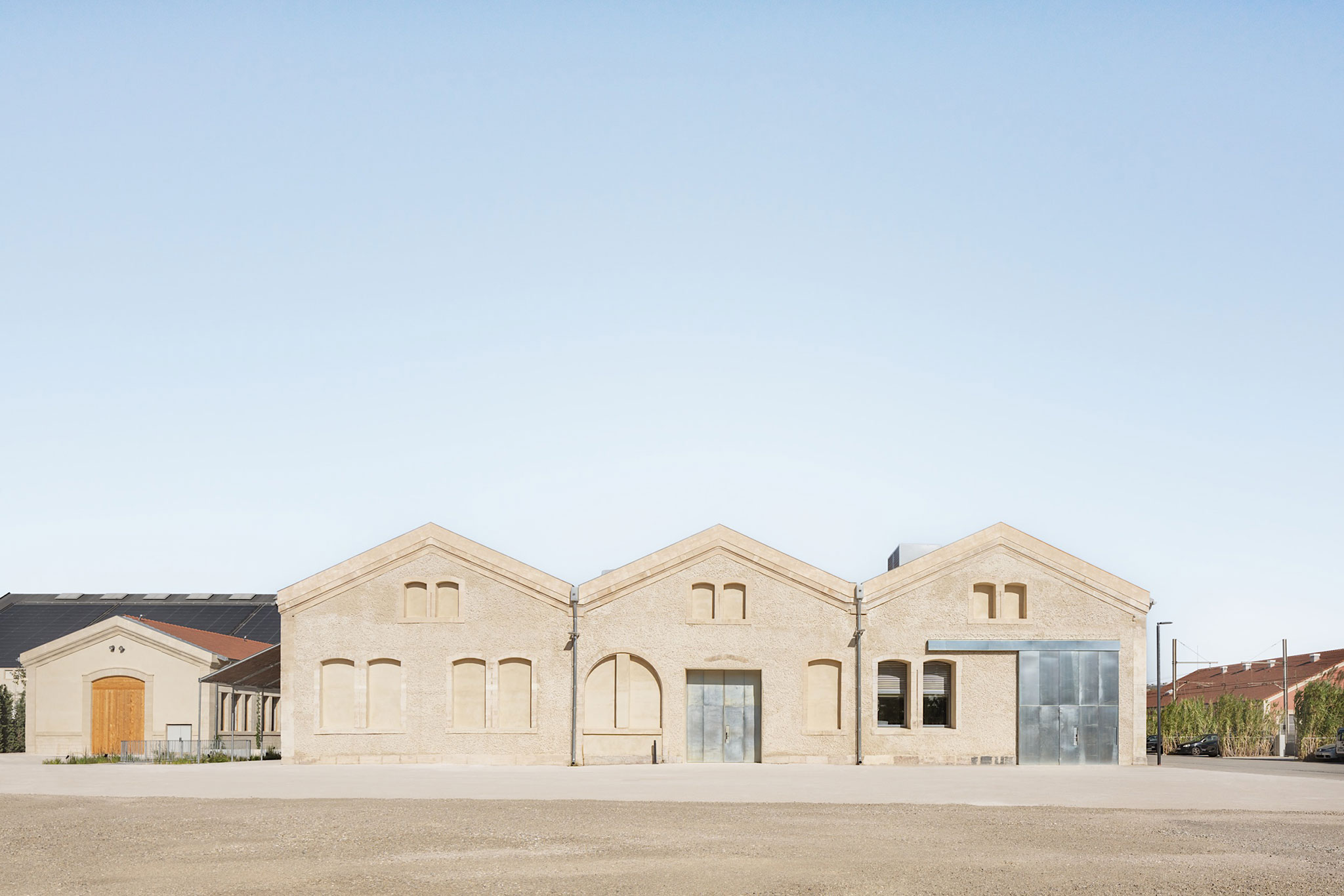 Lot 8, LUMA Arles - Renovation of Le Magasin Électrique. Photograph by Schnepp Renou.