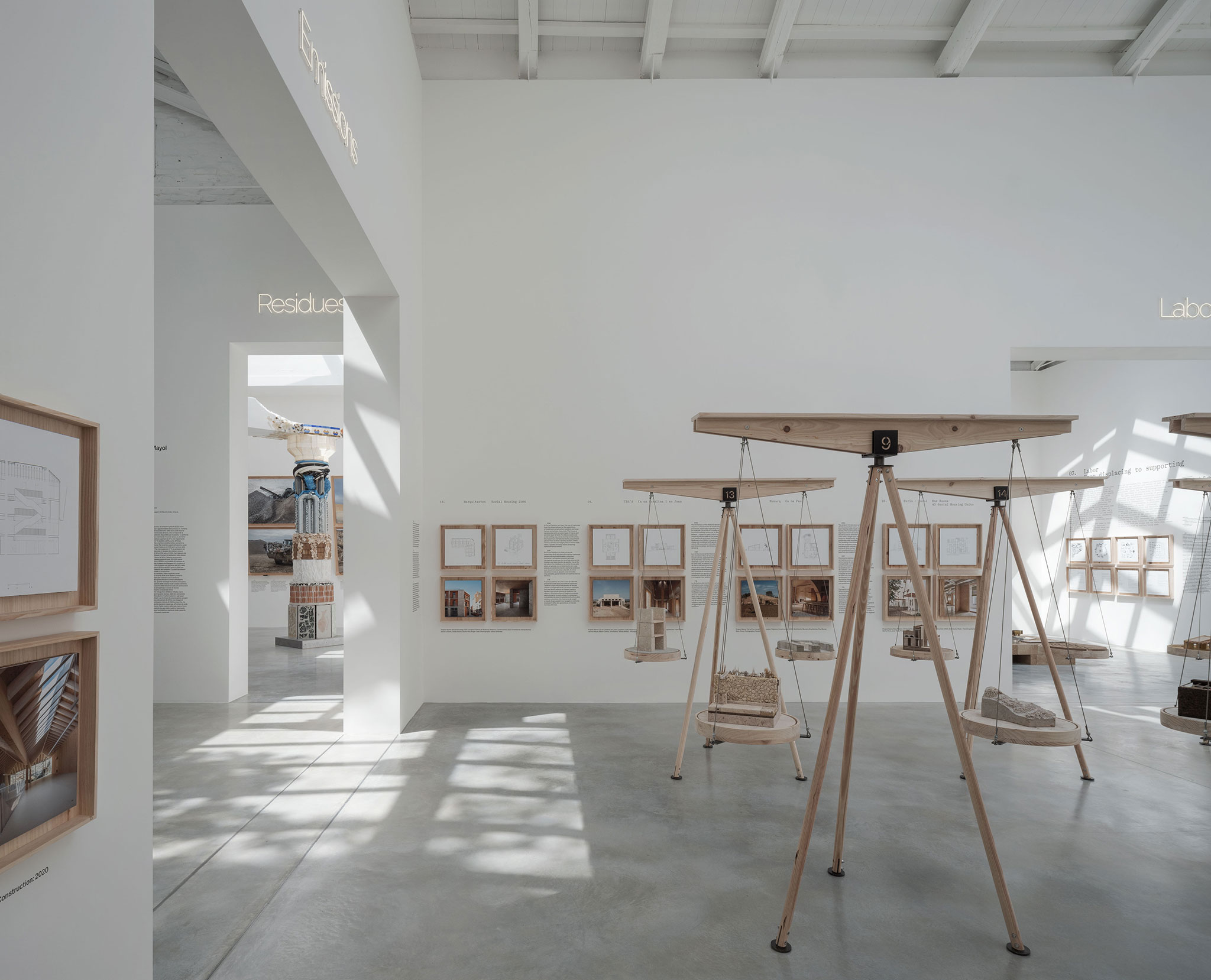 "Internalities: Architectures for Territorial Equilibrium" by Roi Salgueiro and Manuel Bouzas. Photograph by Luis Diaz Diaz.