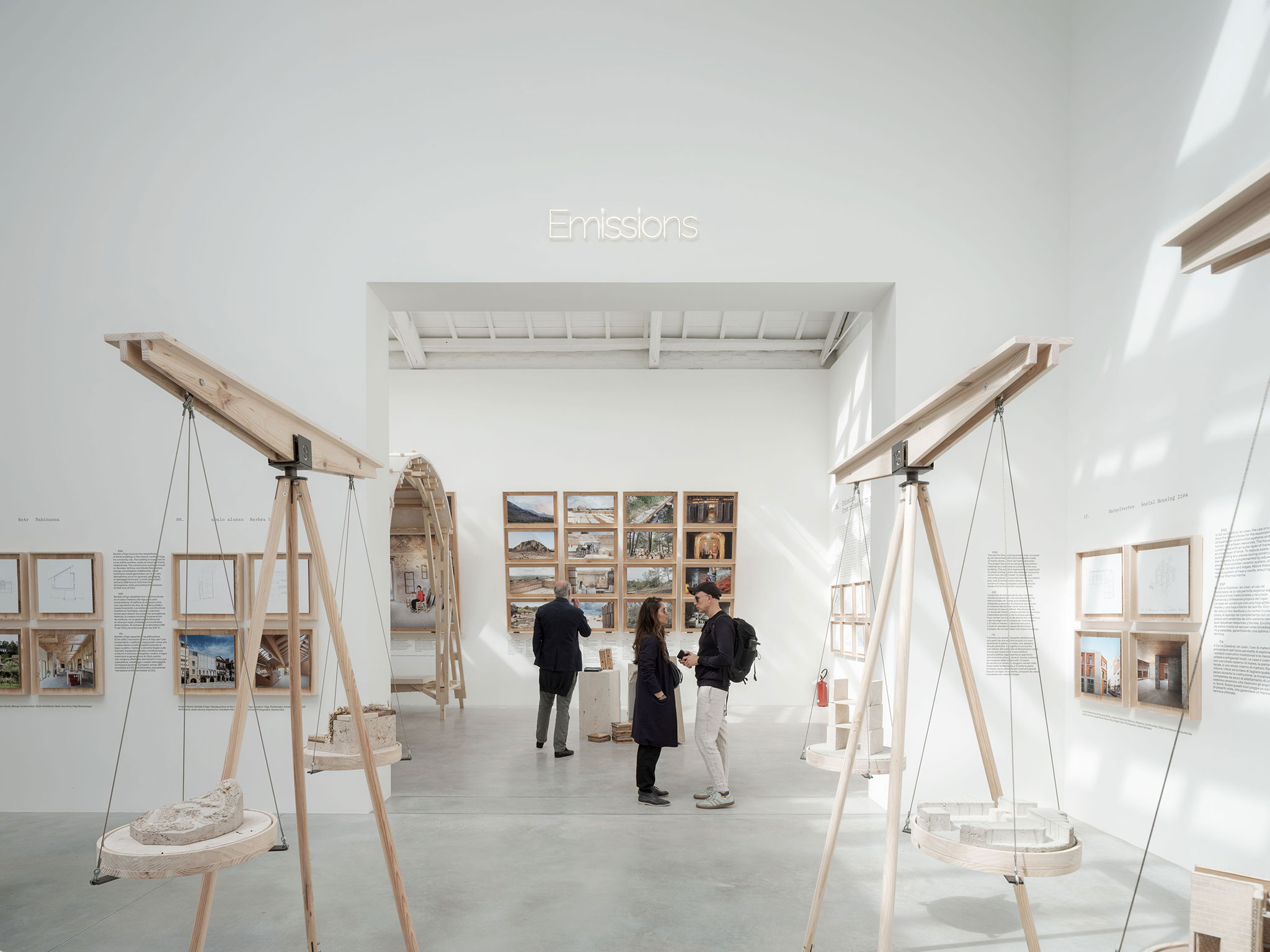 "Internalities: Architectures for Territorial Equilibrium" by Roi Salgueiro and Manuel Bouzas. Photograph by Luis Diaz Diaz.