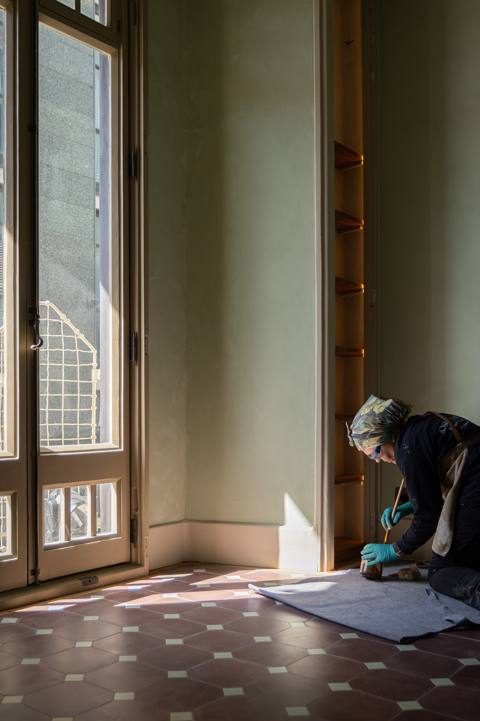 La Tercera Planta de la Casa Batlló: restauración de la última vivienda habitada por OTTO Studio, Xavier Villanueva. Fotografía por Victoria Gasseuy.