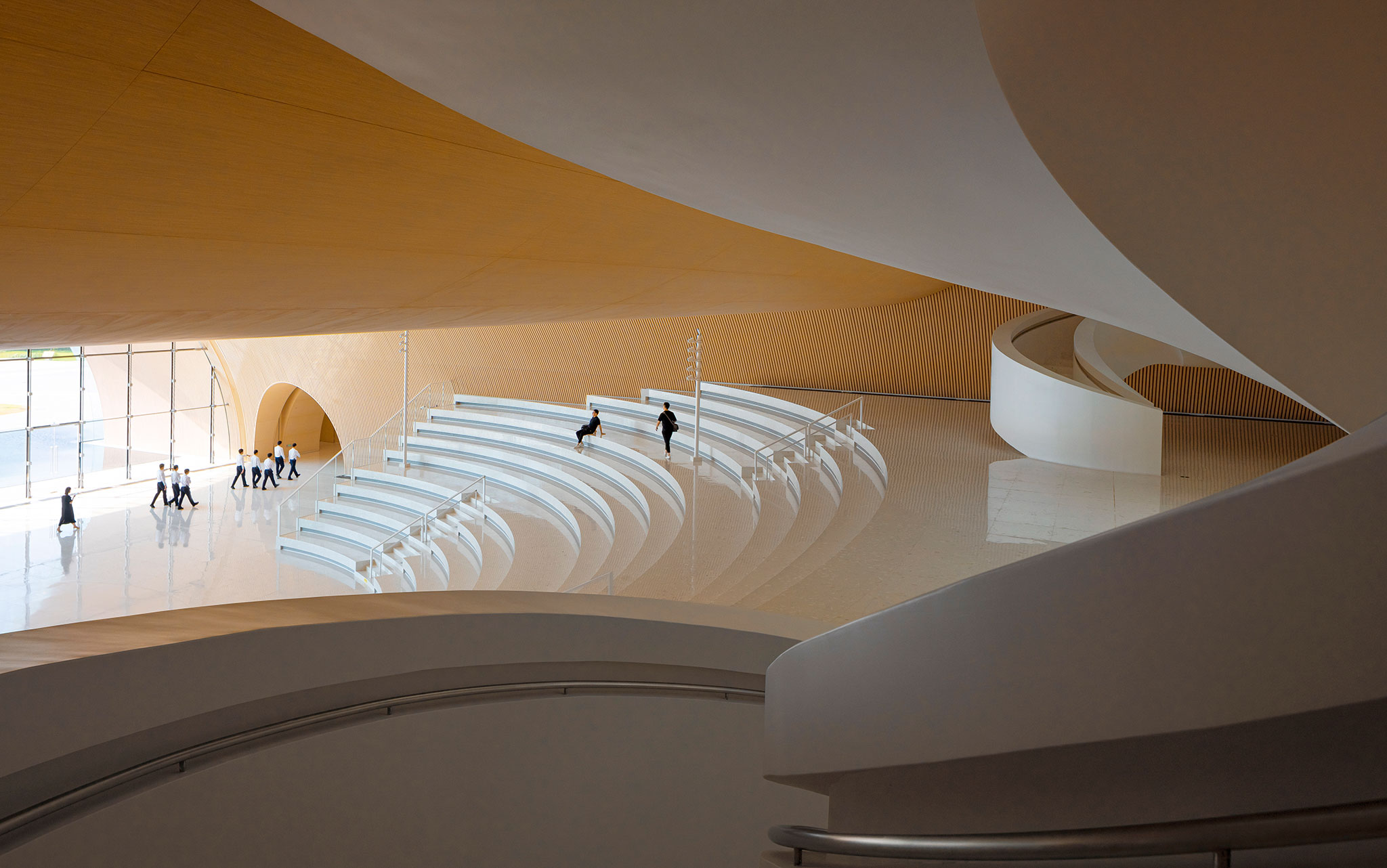 Hengqin Culture & Art Complex by Atelier Apeiron. Photograph by Position.
