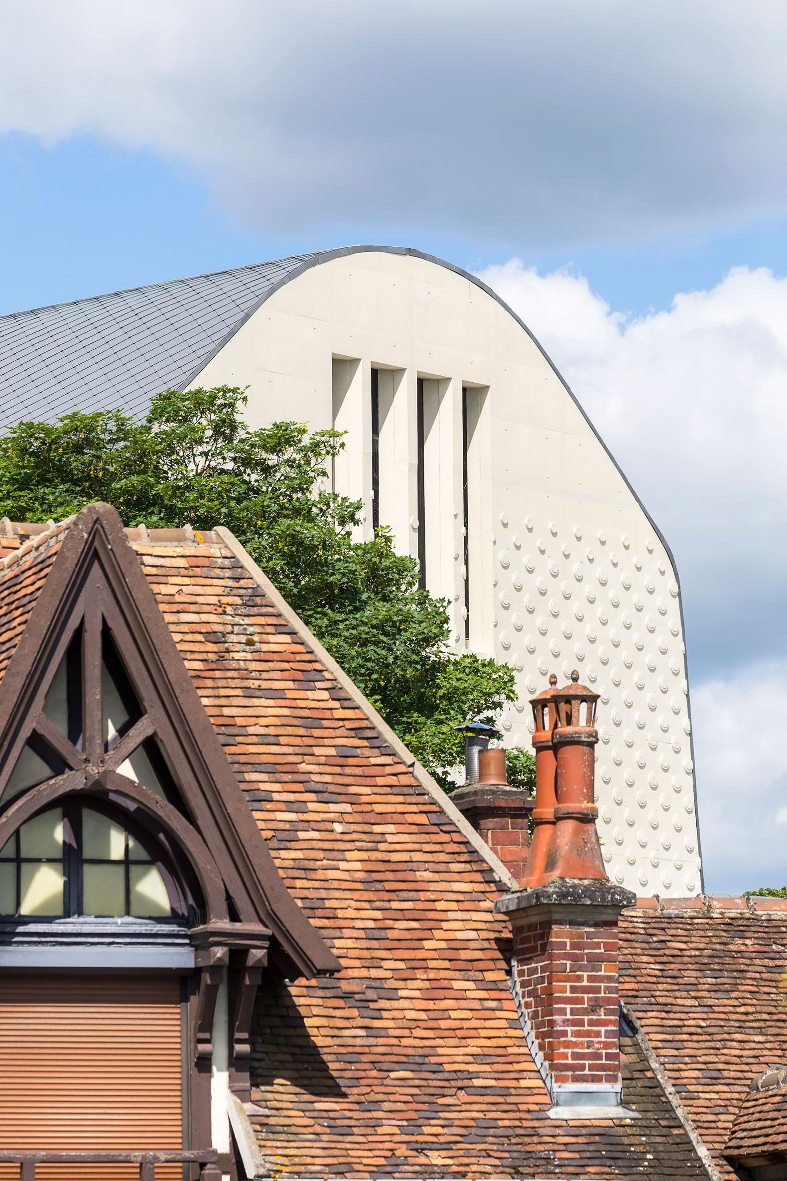 Beauvaisis Regional Theatre by AJC Architectes. Photography by Sergio Grazia.