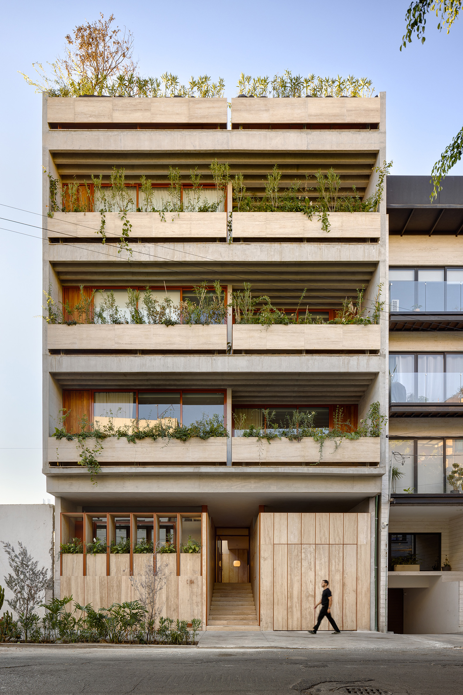 Guanajuato 194 by Bloqe Arquitectura. Photograph by Rafael Gamo.