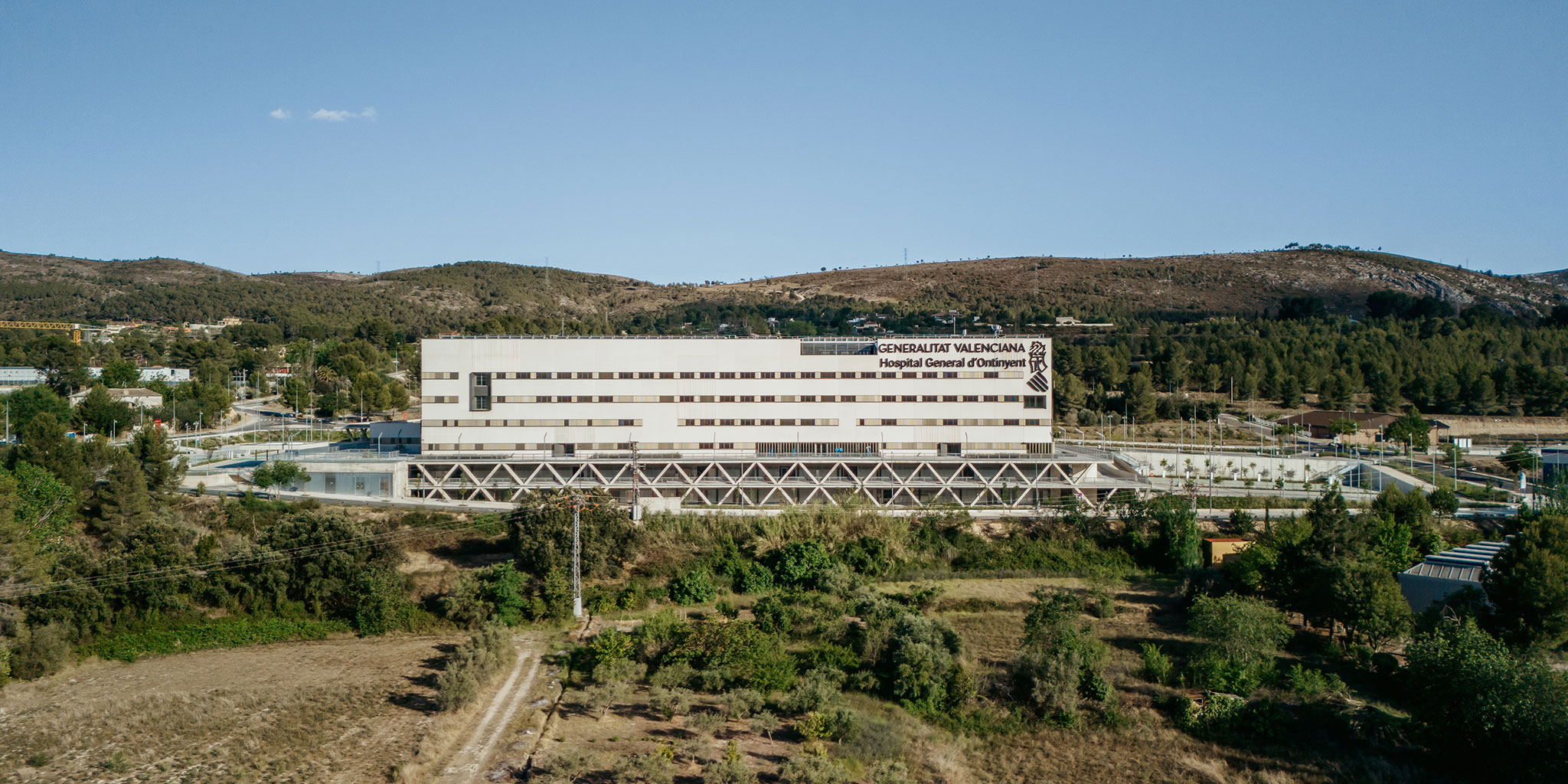Ontinyent Hospital by Contell-Martínez and Manuel Vega. Photograph by Alejandro Gómez Vives.