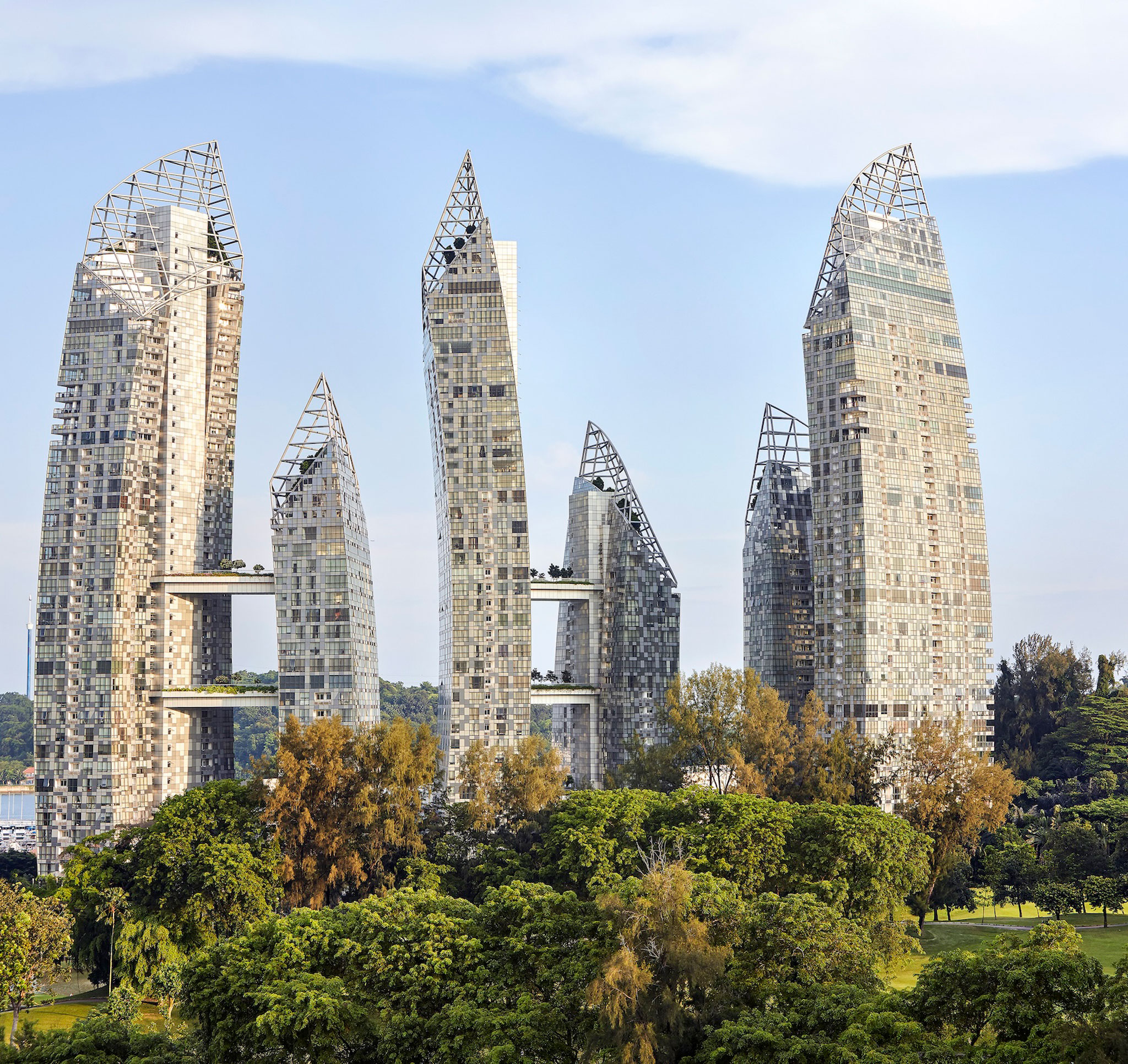 Reflections at Keppel Bay, Singapore, 2011. Courtesy of Hufton+Crow.