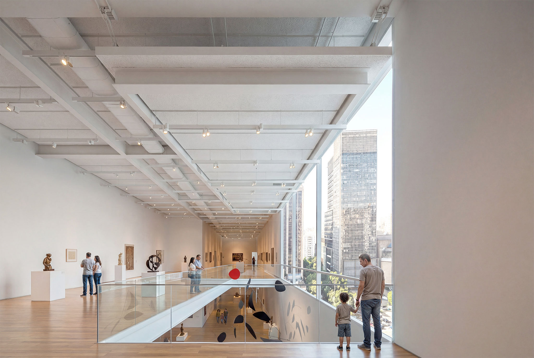 Temporary exhibition hall. New Itaú Cultural headquarters by Estúdio Módulo.