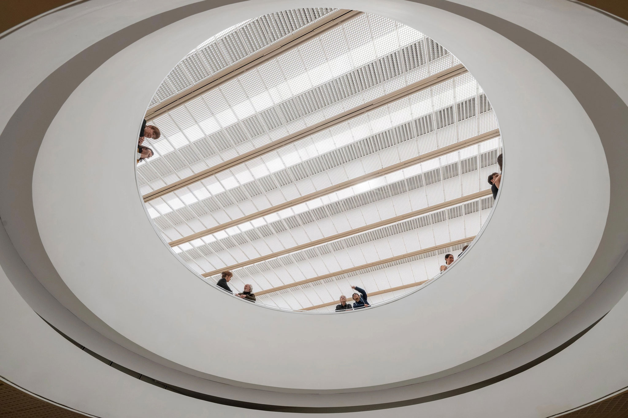 Expansion of the Bilbao Fine Arts Museum by Foster + Partners. Photograph by Nigel Young / Foster + Partners.