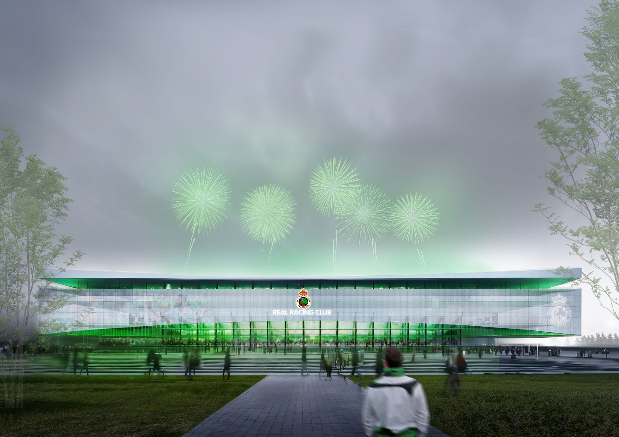 Nuevo Sardinero por IDOM. Visualización cortesía de IDOM.