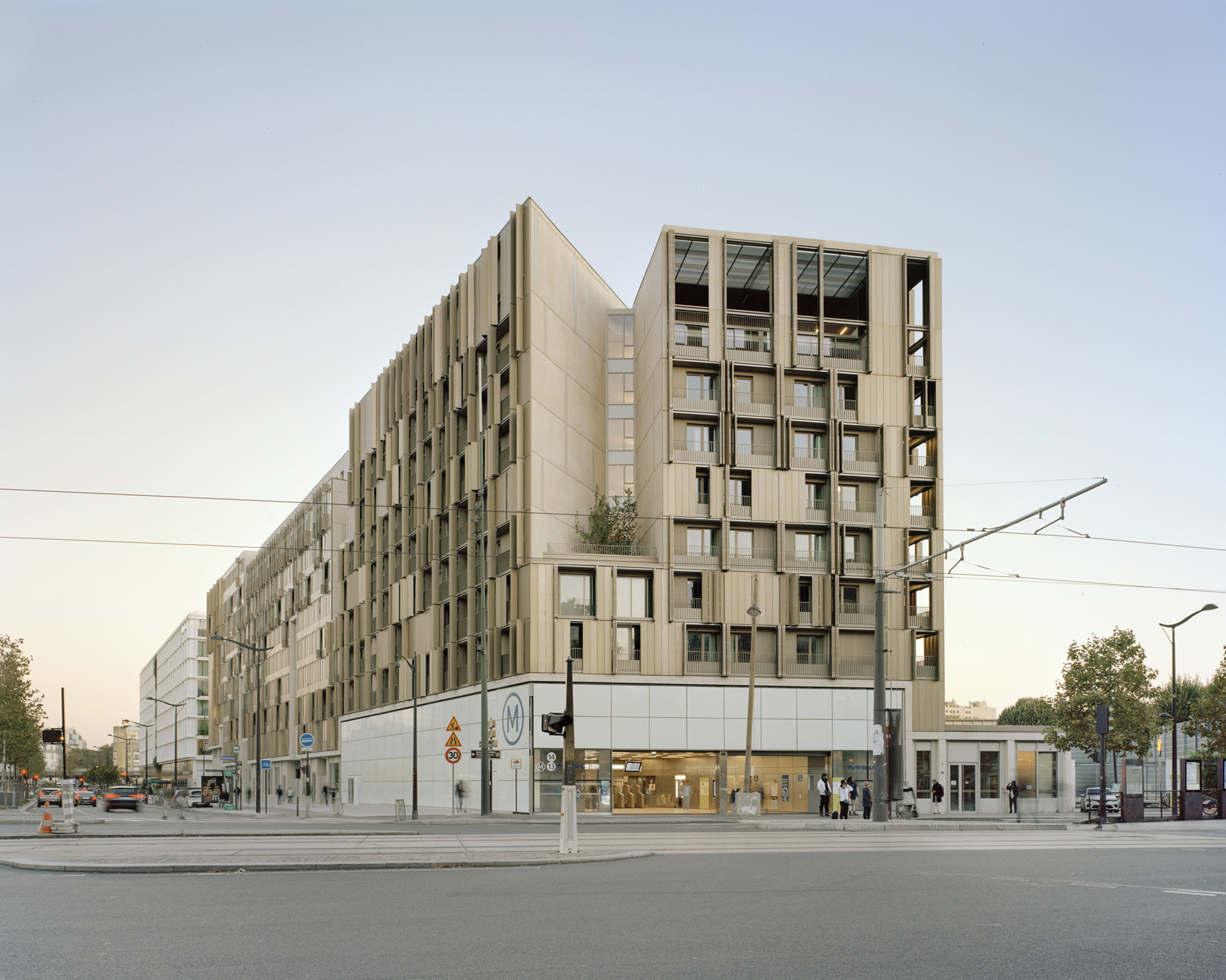 La Métropolitaine by Ignacio Prego Architectures + Thibaud Babled Architectures. Photograph by Maxime Delvaux.