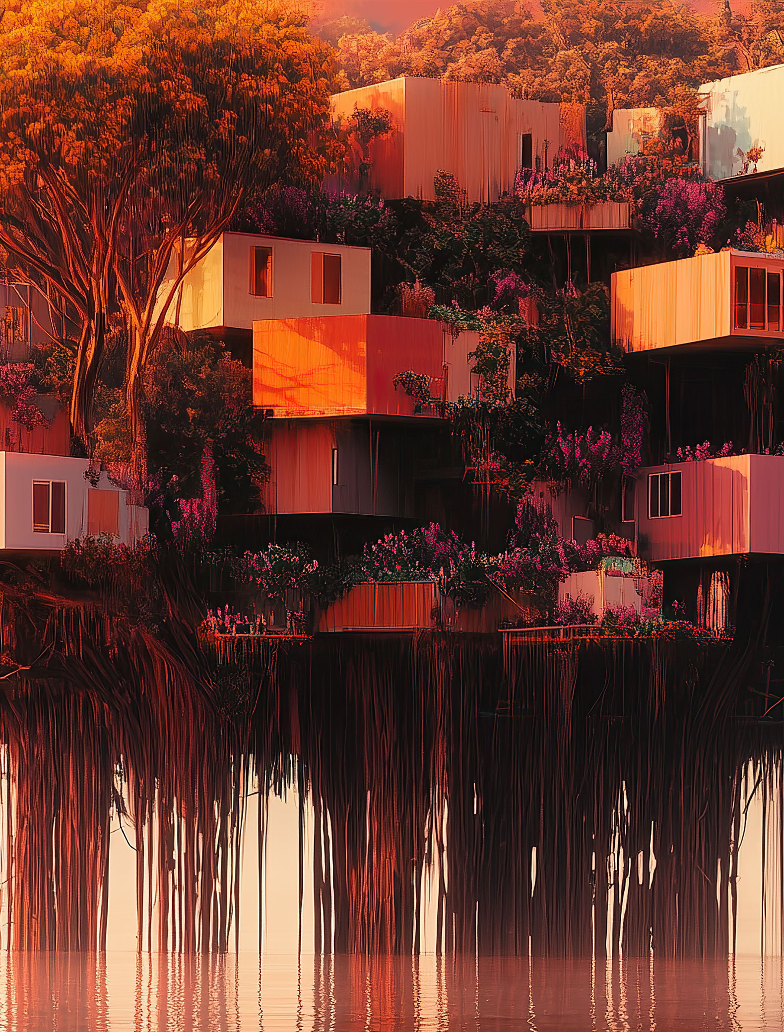 En otros mundos. Fotograma de la película Después del fin (2024) de Liam Young. Imagen cortesía del artista.