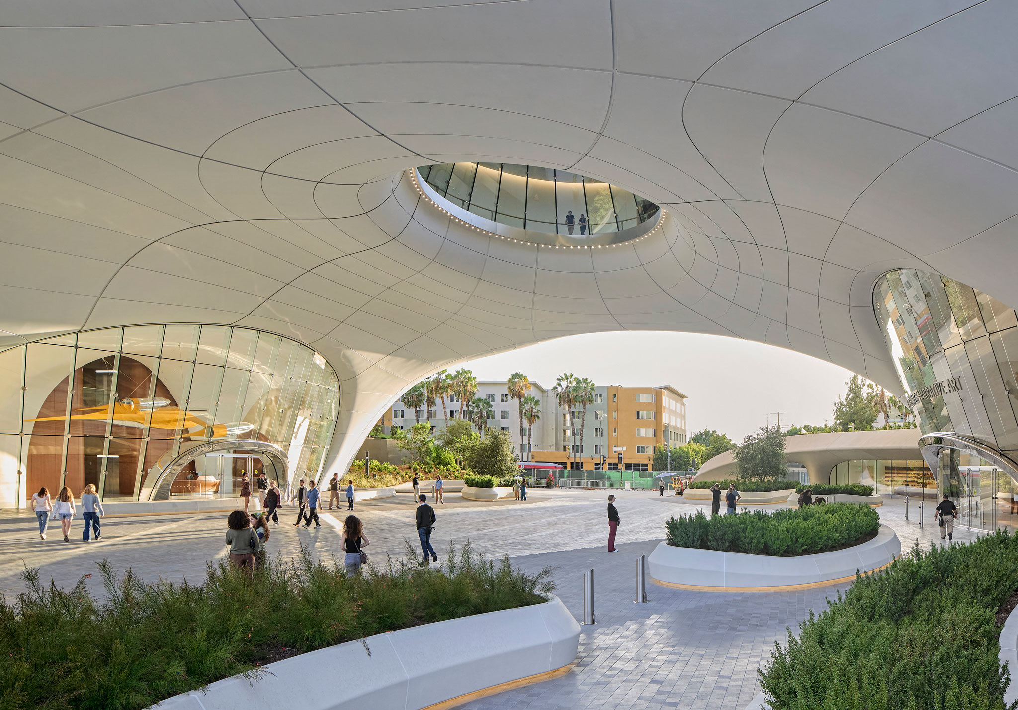 Lucas Museum of Narrative Art by MAD Architects. Photograph by Hufton+Crow. Courtesy of Lucas Museum of Narrative Art.