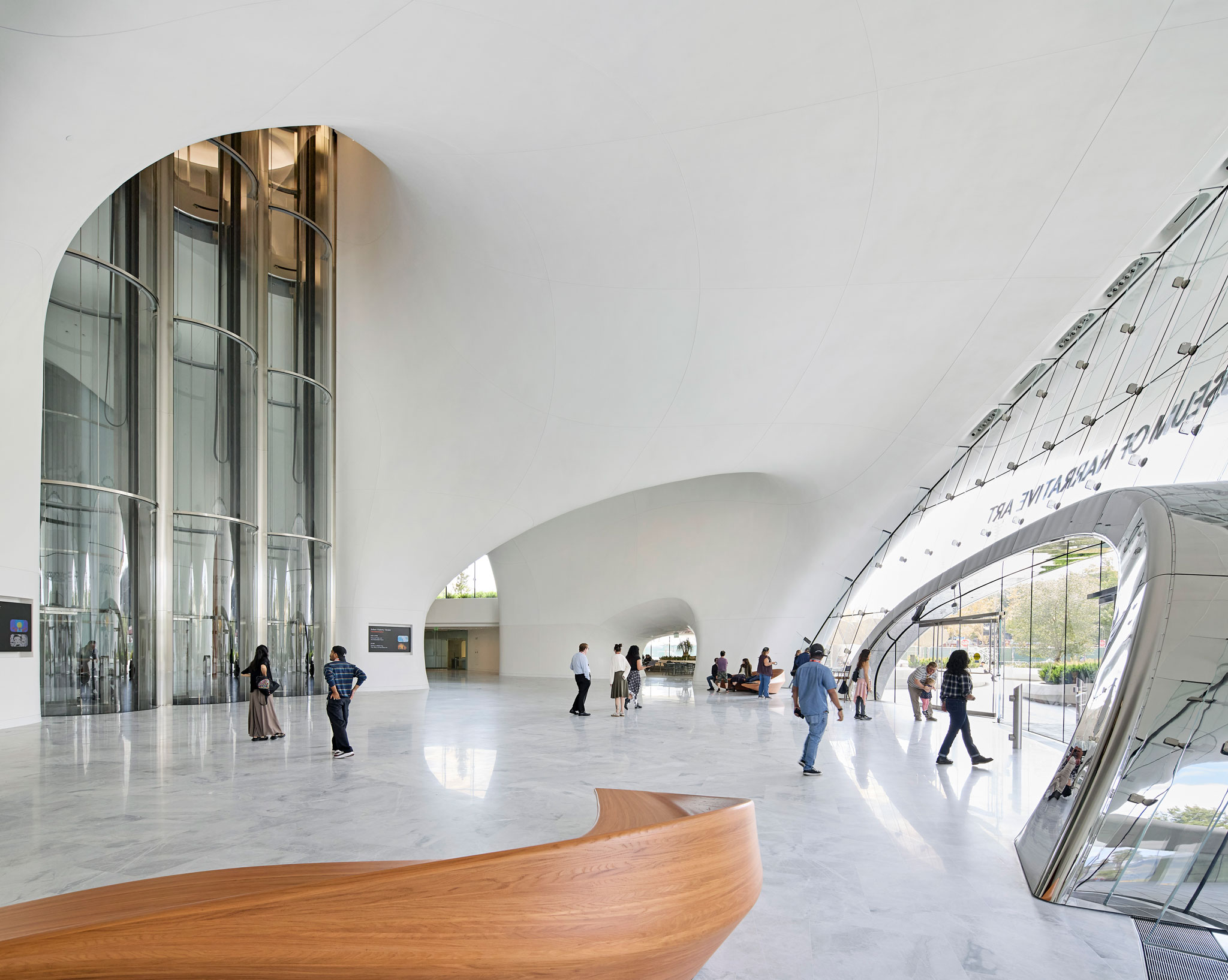 Lucas Museum of Narrative Art by MAD Architects. Photograph by Hufton+Crow. Courtesy of Lucas Museum of Narrative Art.