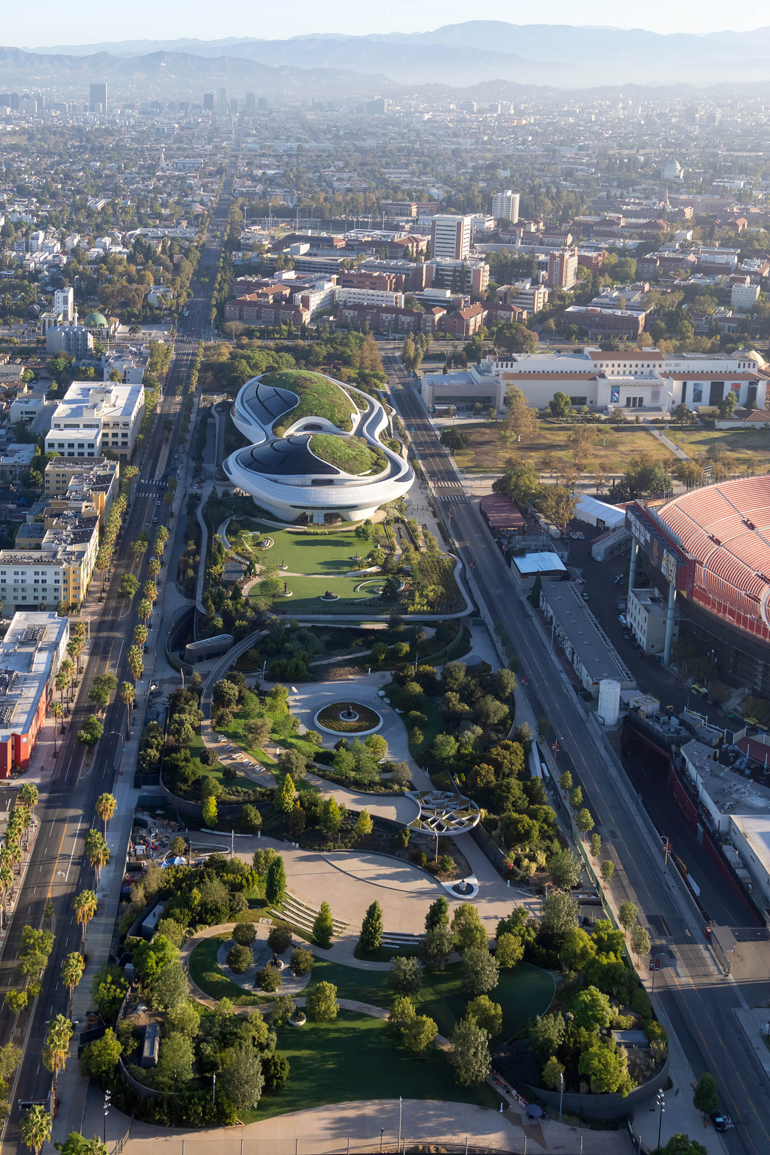 Lucas Museum of Narrative Art por MAD Architects. Fotografía por Hufton+Crow. Cortesía de Lucas Museum of Narrative Art.