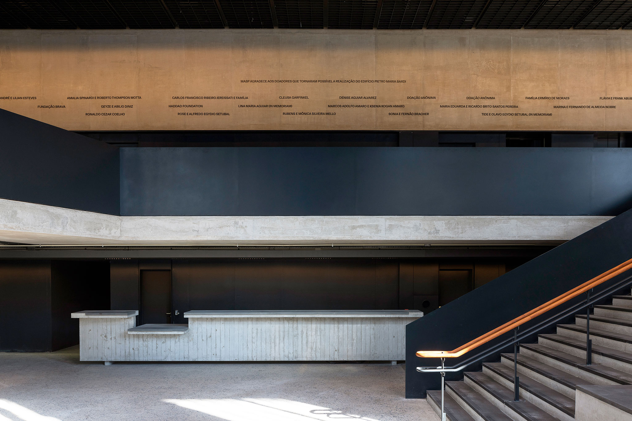 Ampliación del MASP de Lina Bobardi, por METRO Arquitectos. Fotografía por Leonardo Finotti.