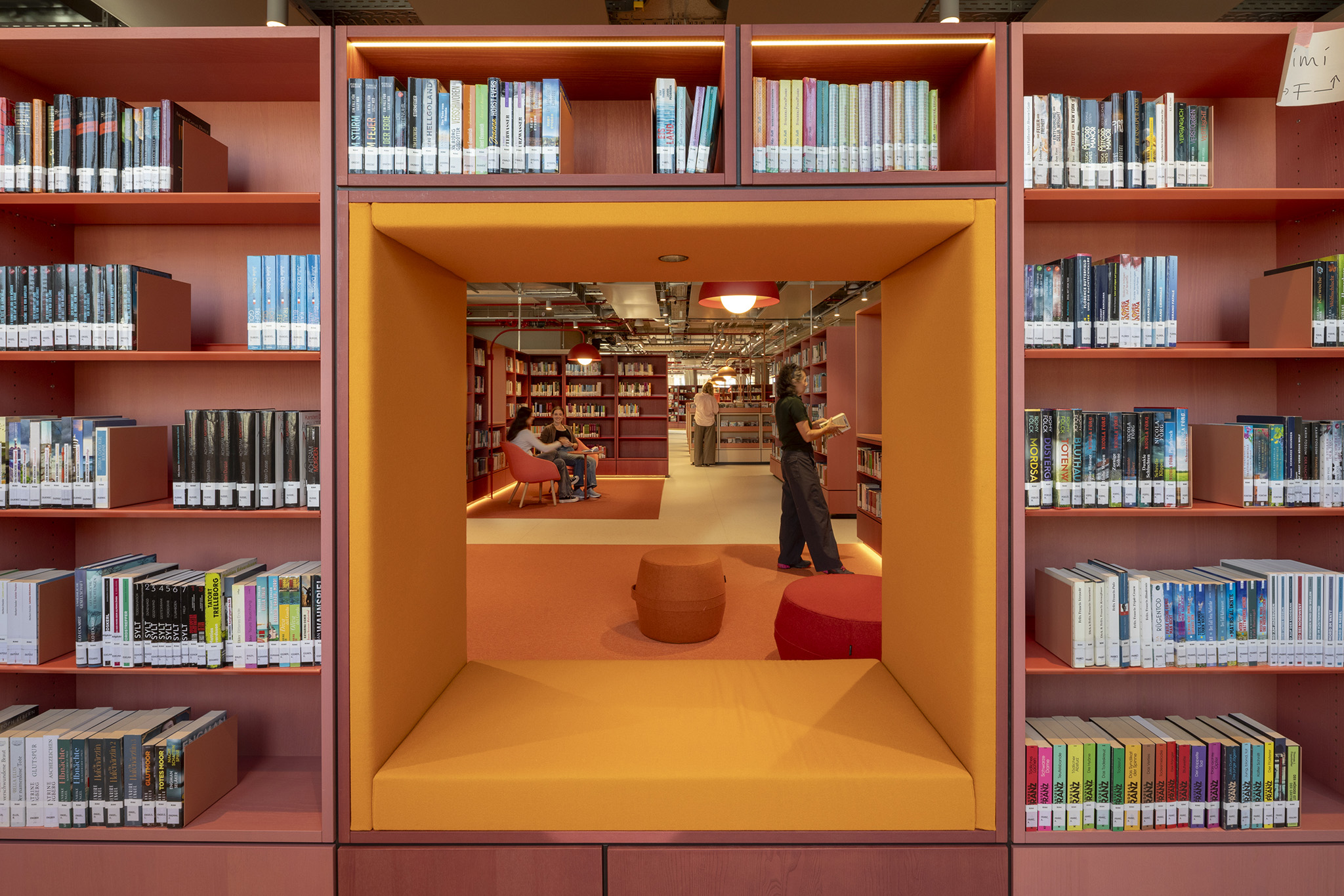 The Essen Central Library by MVRDV. Photograph by Daria Scagliola.