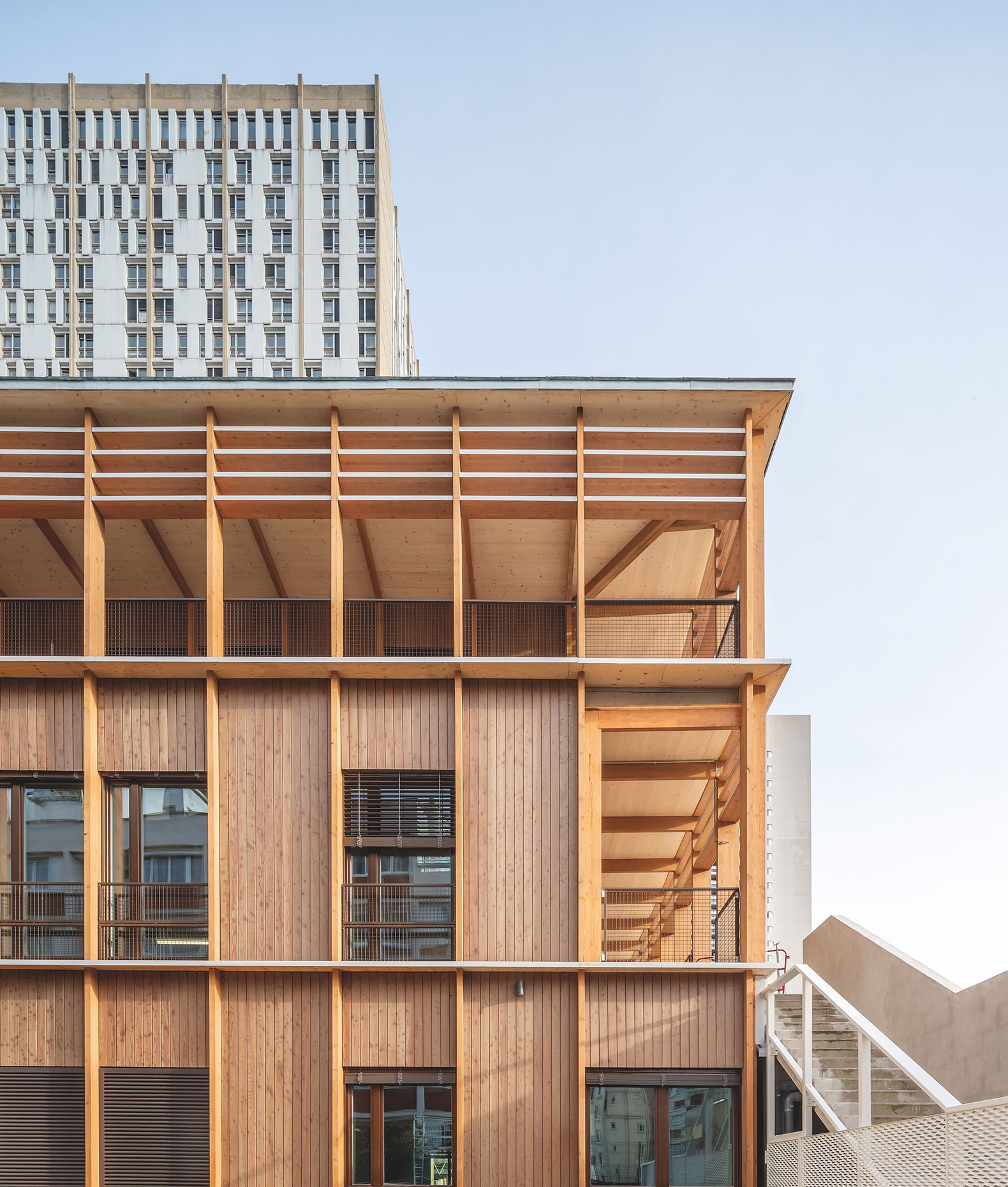 Keller Pavilion by nunc architectes. Photograph by Luc Boegly