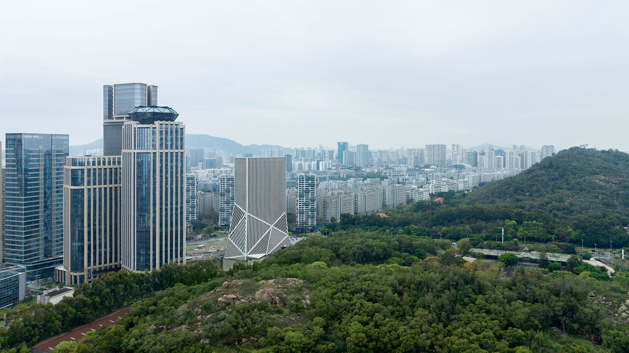 JOMOO Headquarters by OMA. Photograph by Xia Zhi.