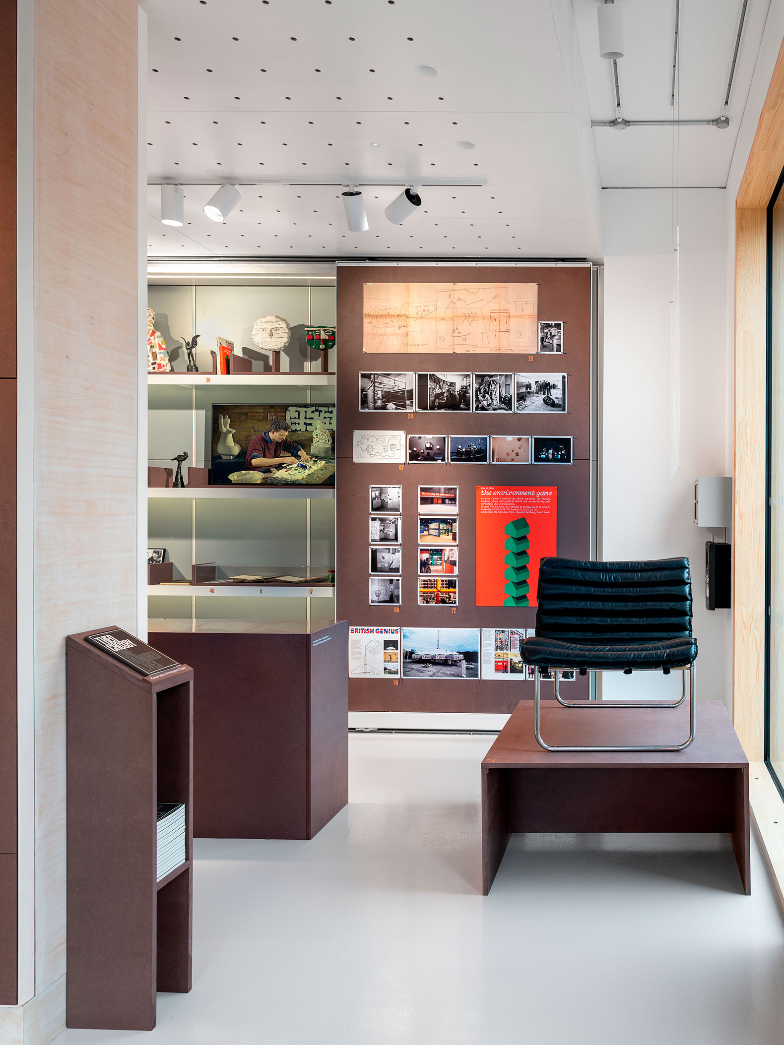 "Theo Crosby: 100 Lives". Photograph courtesy by Pentagram’s Osh Gallery.