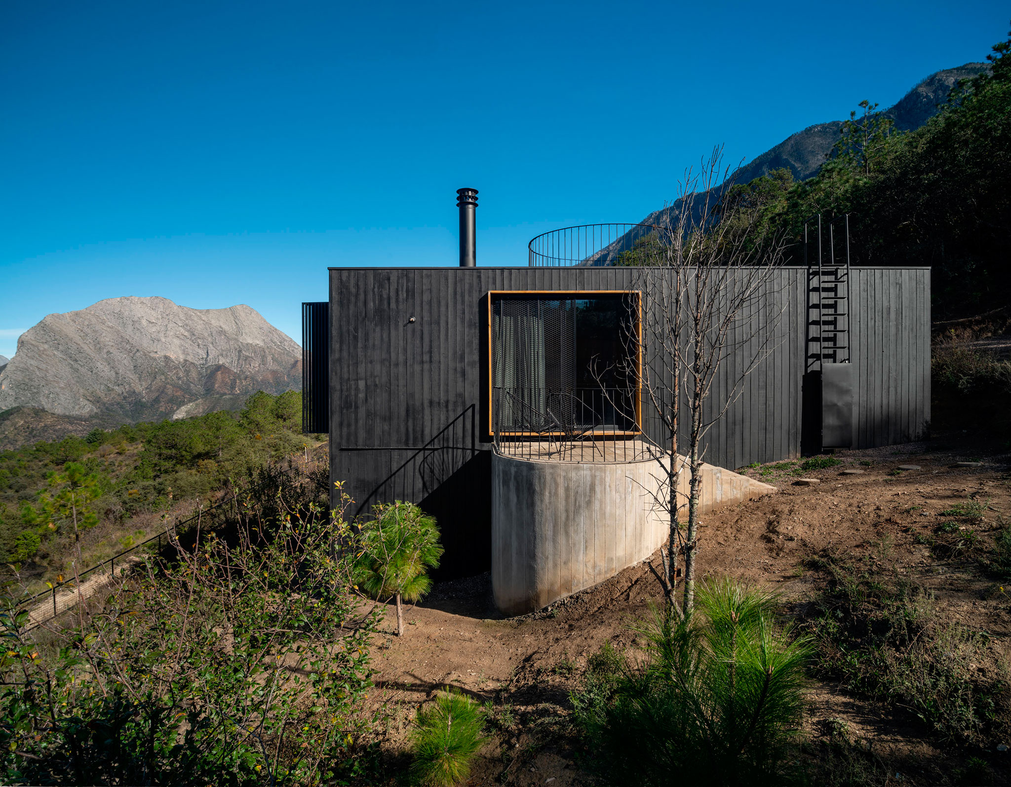 Madriguera Eco Reserve Stays by S-AR. Photograph by Recording Architecture