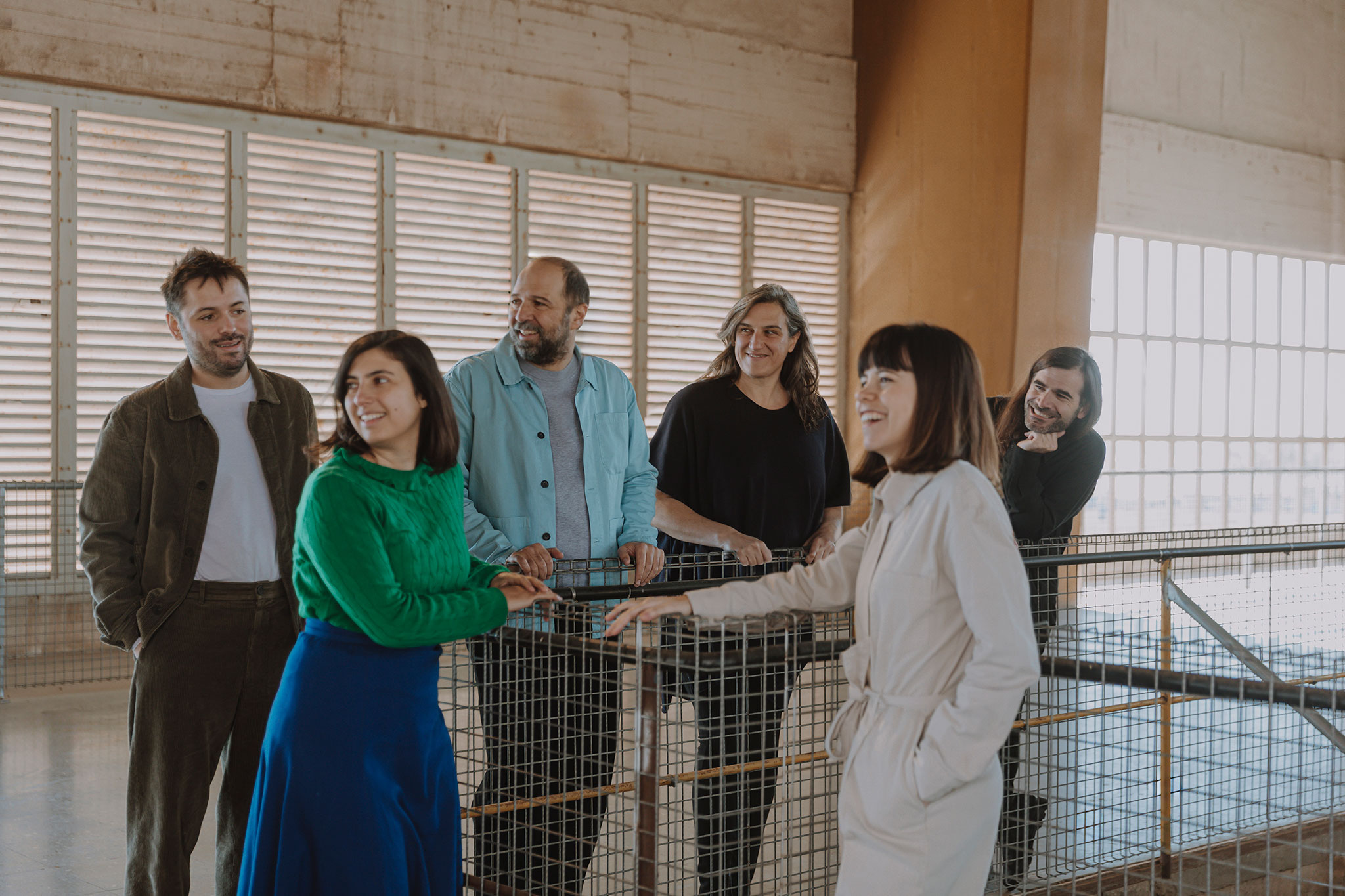 Curatorial team, UIA BCN26. Photograph by Silvia Poch.