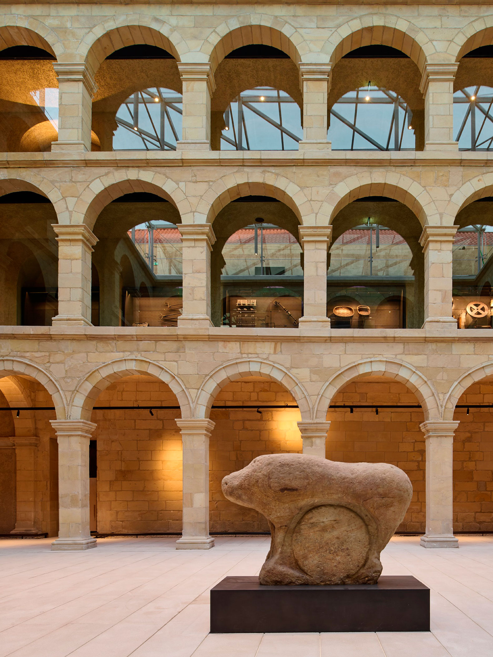 Vista interior Euskal Museoa Bilbao