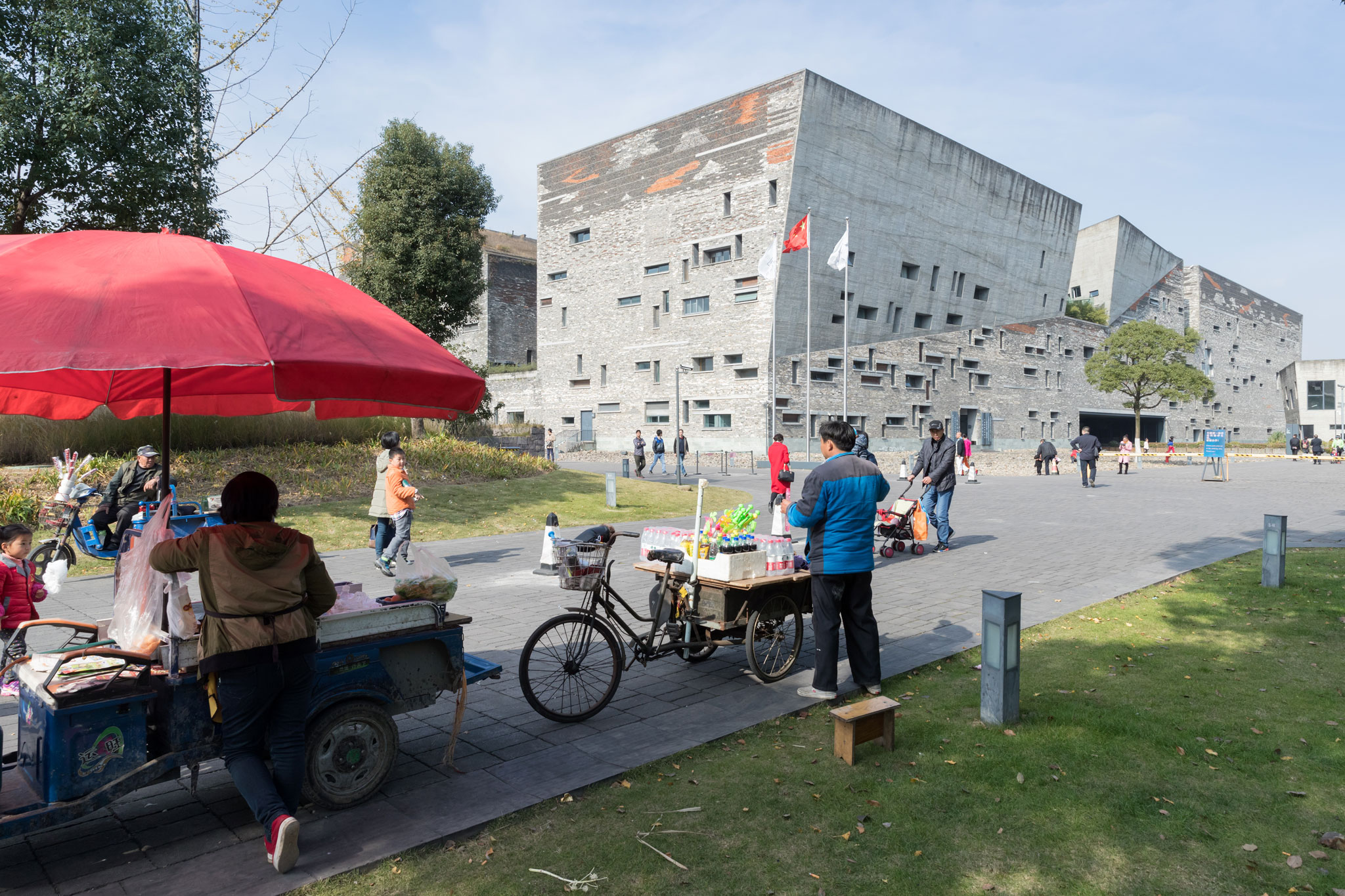 Amatuer Architecture Studio, Ningbo History Museum, 2008. Photograph by Iwan Baan.
