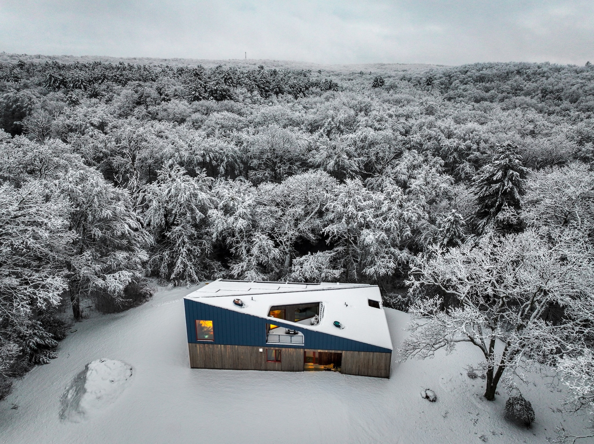 Riverhouse by WORKac. Photograph by Bruce Damonte