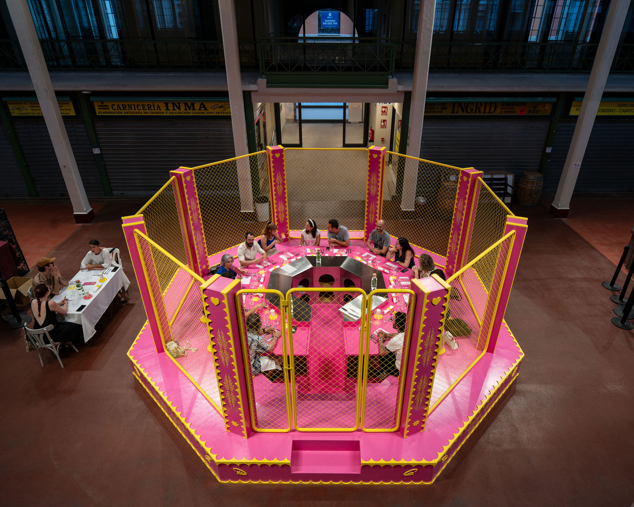 The Boxing Dinner by Zyva studio. Photograph by Josema Cutillas