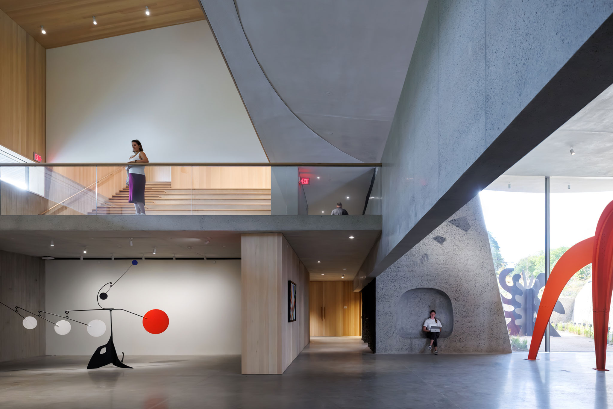Calder Gardens by Herzog & de Meuron. Photogrpah by Iwan Baan