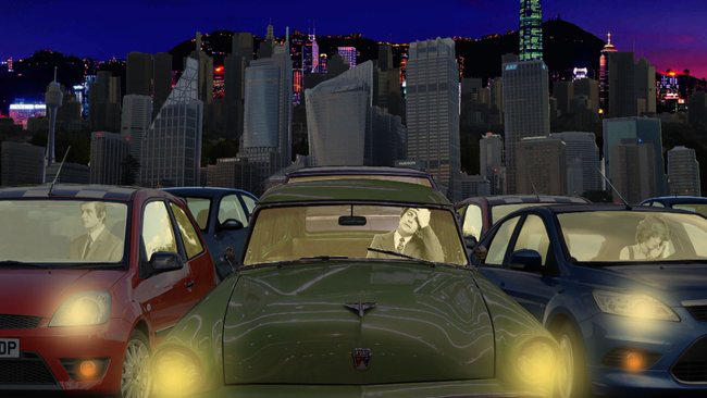 Keep on Rolling: the dream of the automobile, by Oscar Clemente. Animation Intro, designed by Miguel Brieva and Diego Brieva and animated by Estudio Luzdemente